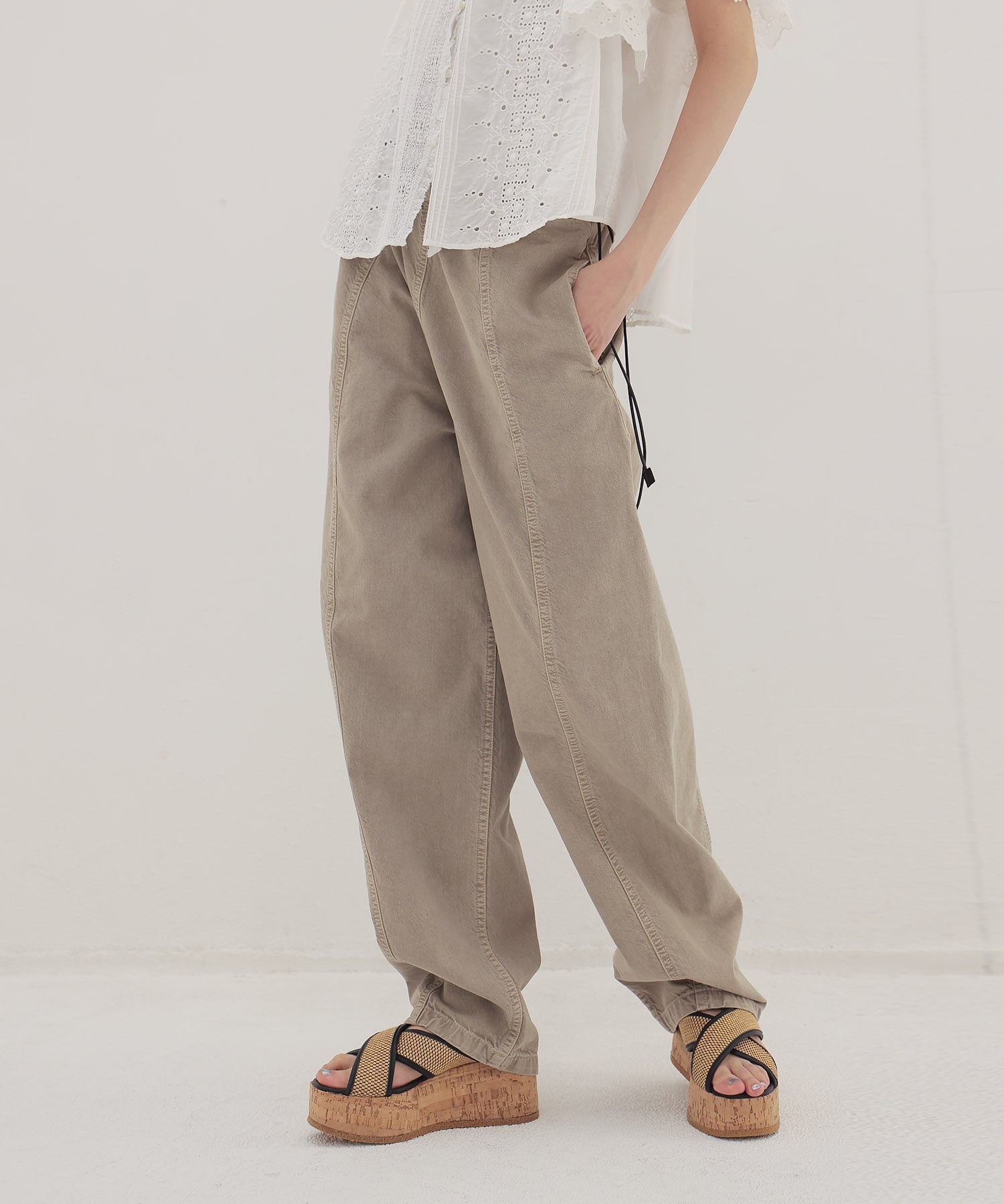 ＜HAIKURE＞ANGEL SHORT LENGTH TWILL 45
