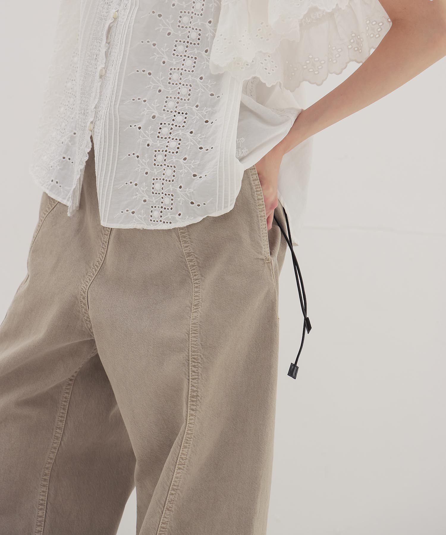 ＜HAIKURE＞ANGEL SHORT LENGTH TWILL 45