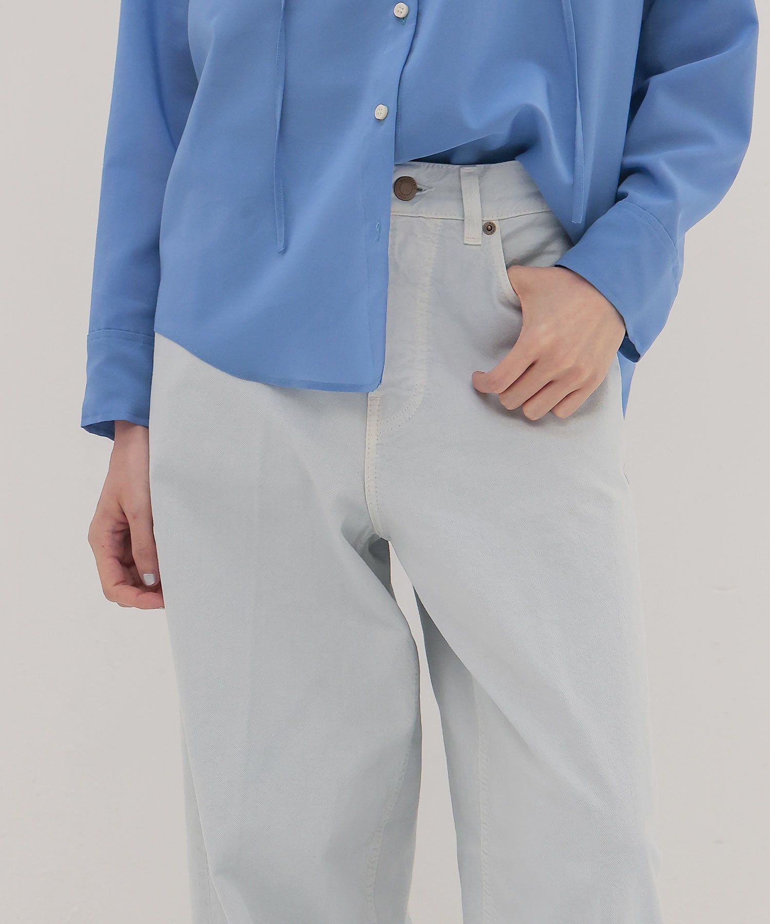 ＜HAIKURE＞BETHANY SHORT LENGTH TWILL 45