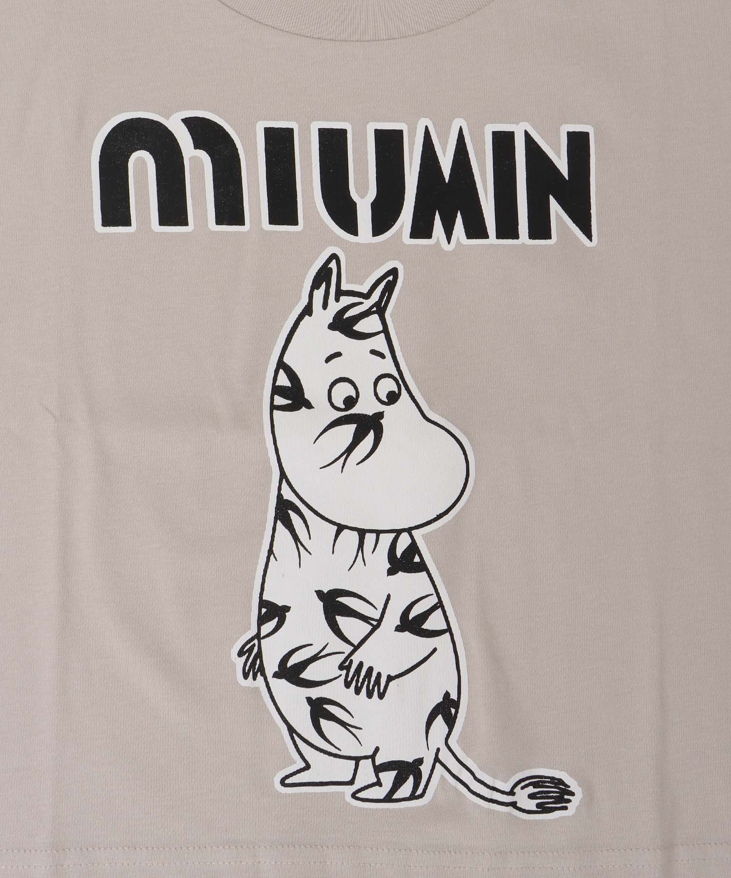 ＜BLACK SCORE＞MIU MIN CROPPED TEE