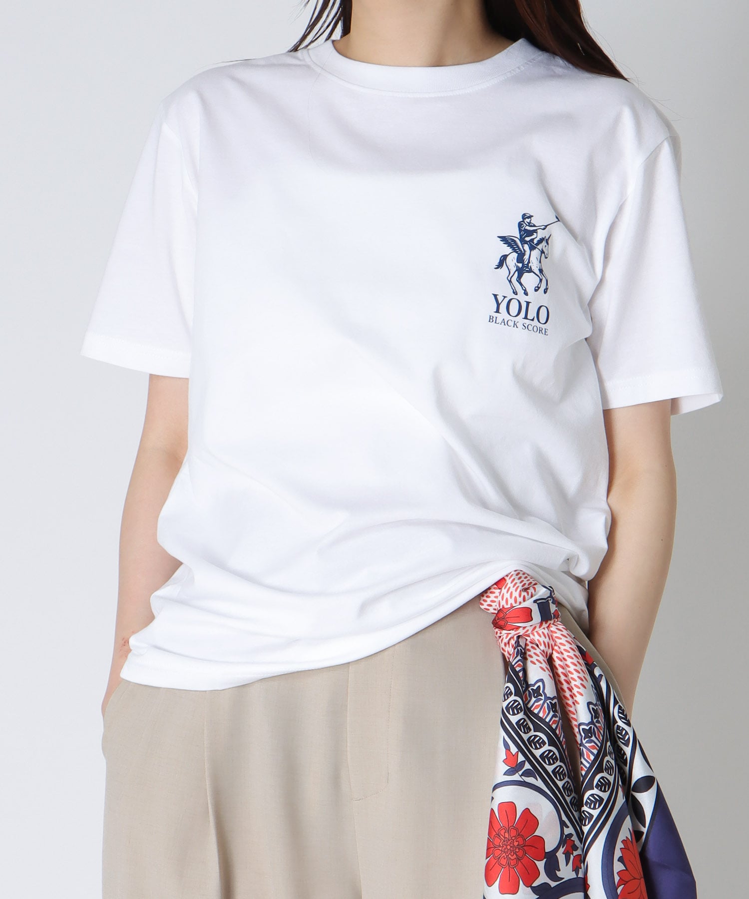 ＜BLACK SCORE＞YOLO MINI TEE
