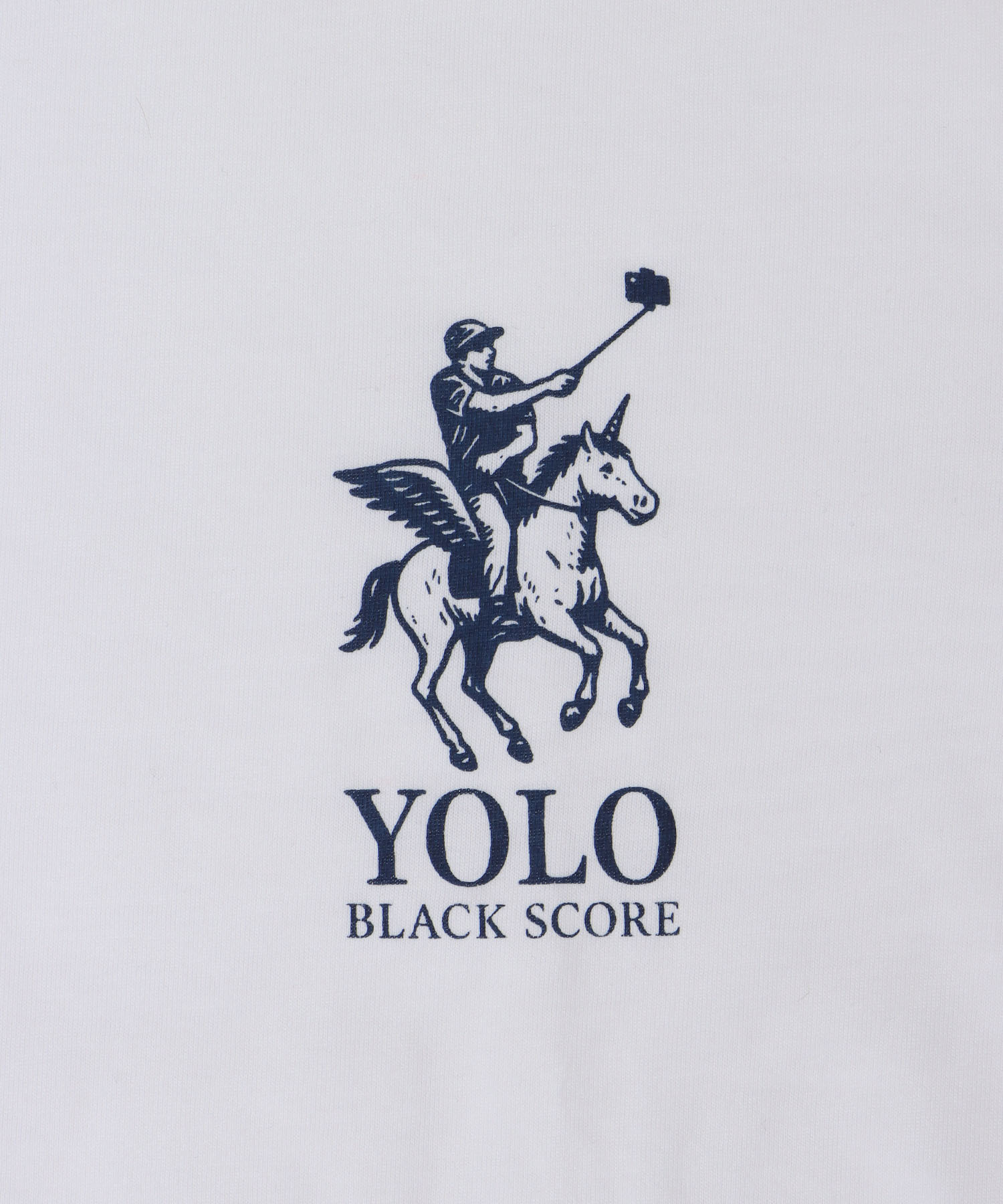 ＜BLACK SCORE＞YOLO MINI TEE