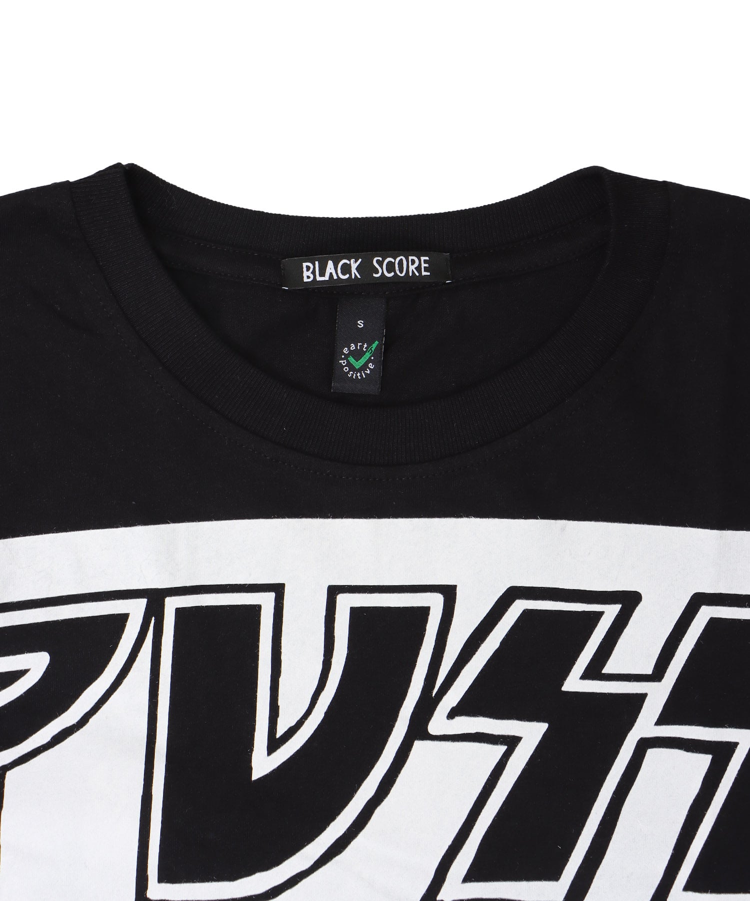 ＜BLACK SCORE＞KISS PUSS TEE