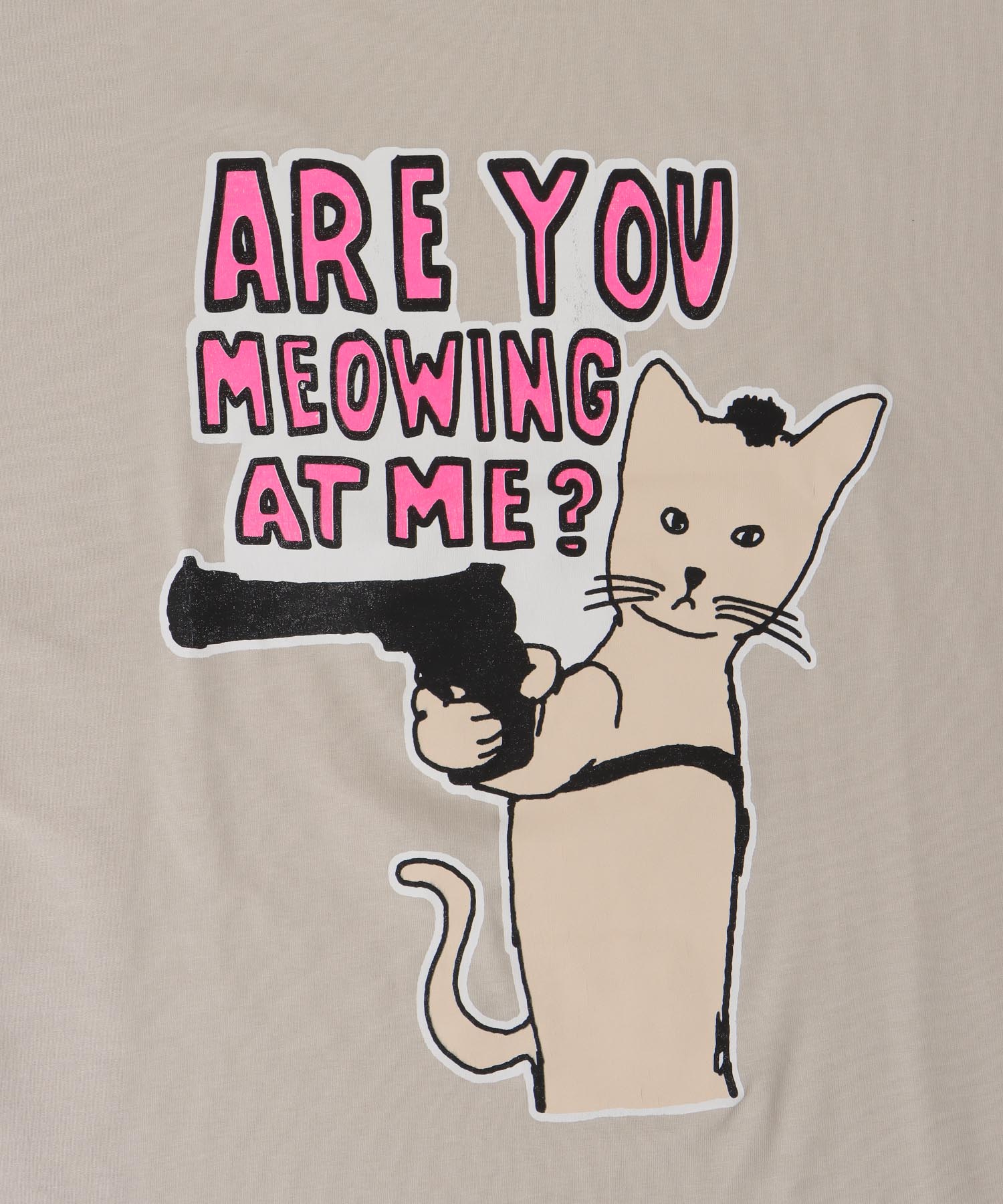＜BLACK SCORE＞TAXI CAT TEE