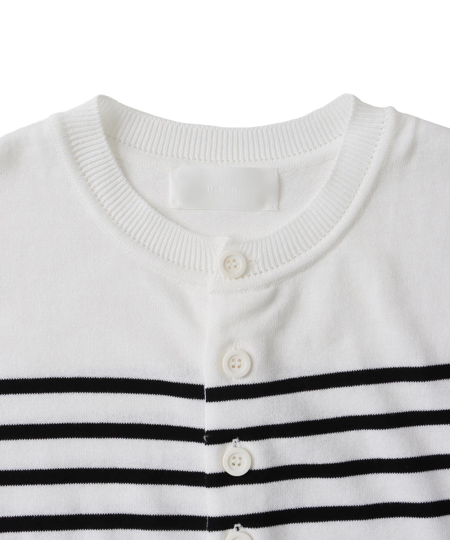 ＜uca＞Cool touch stripe vest CD