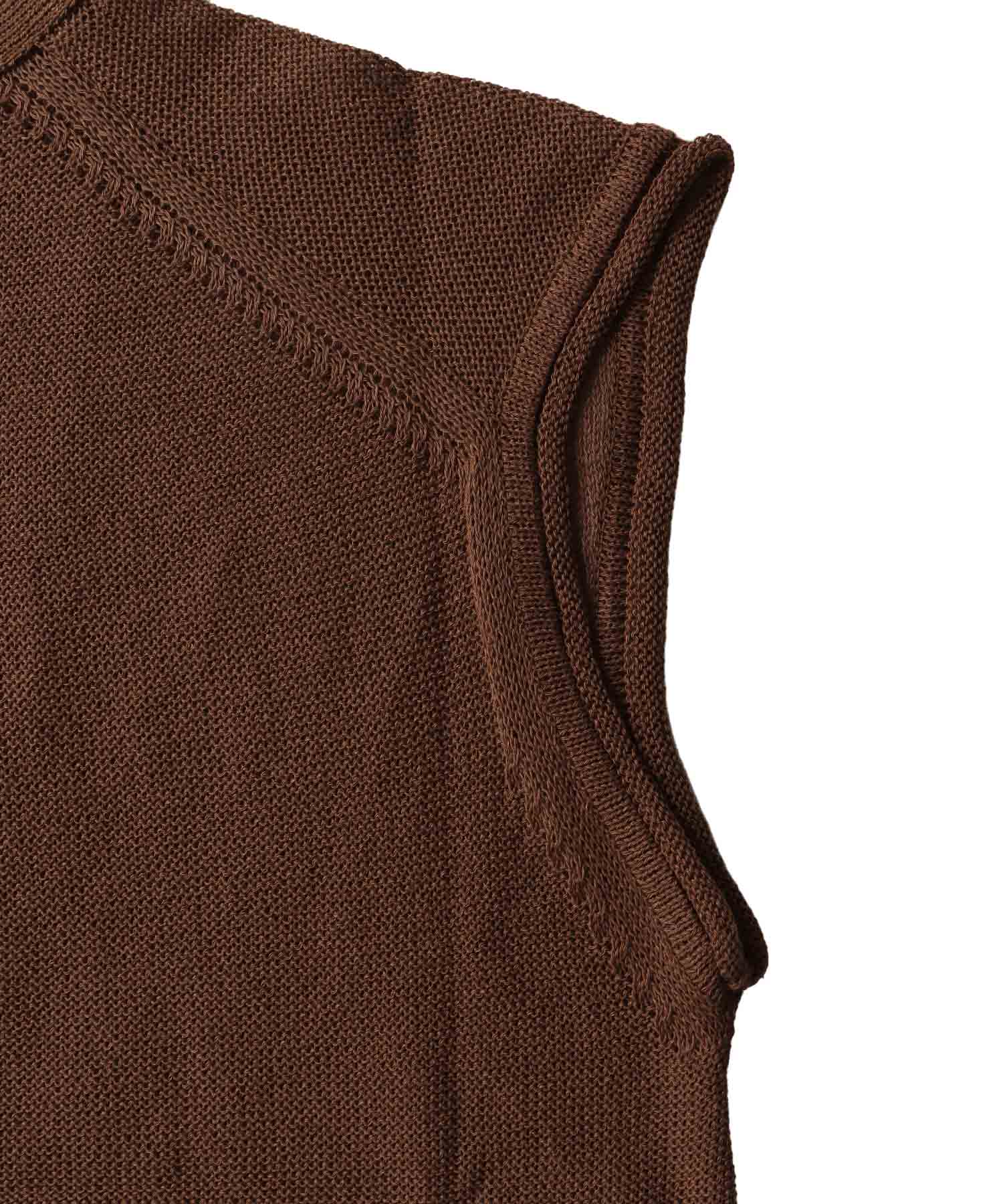 ＜uca＞sheer jersey vest