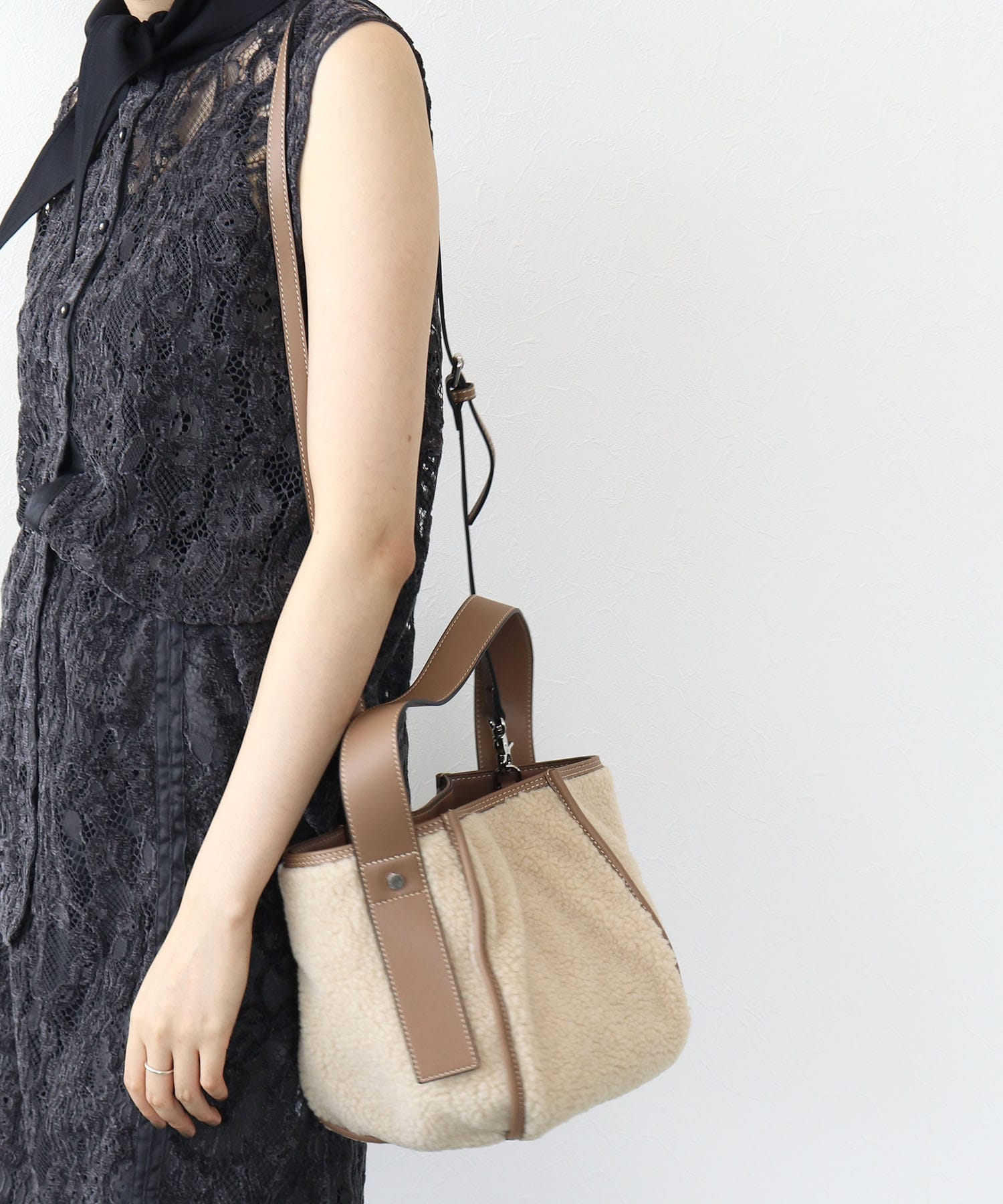 ＜the dilettante＞2way onehandle bag