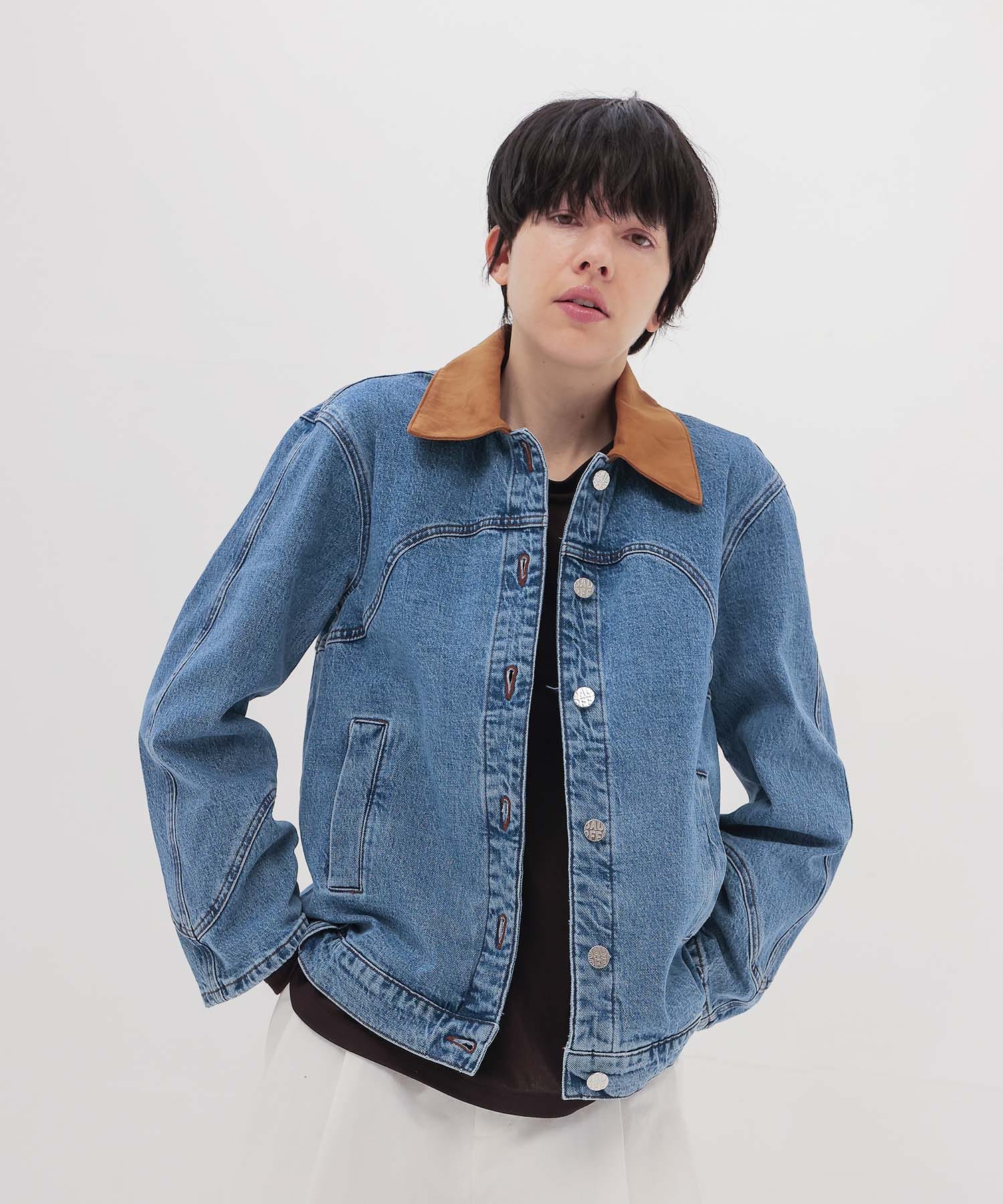 ＜BAUM UND PFERDGARTEN＞BAYSON Patch denim