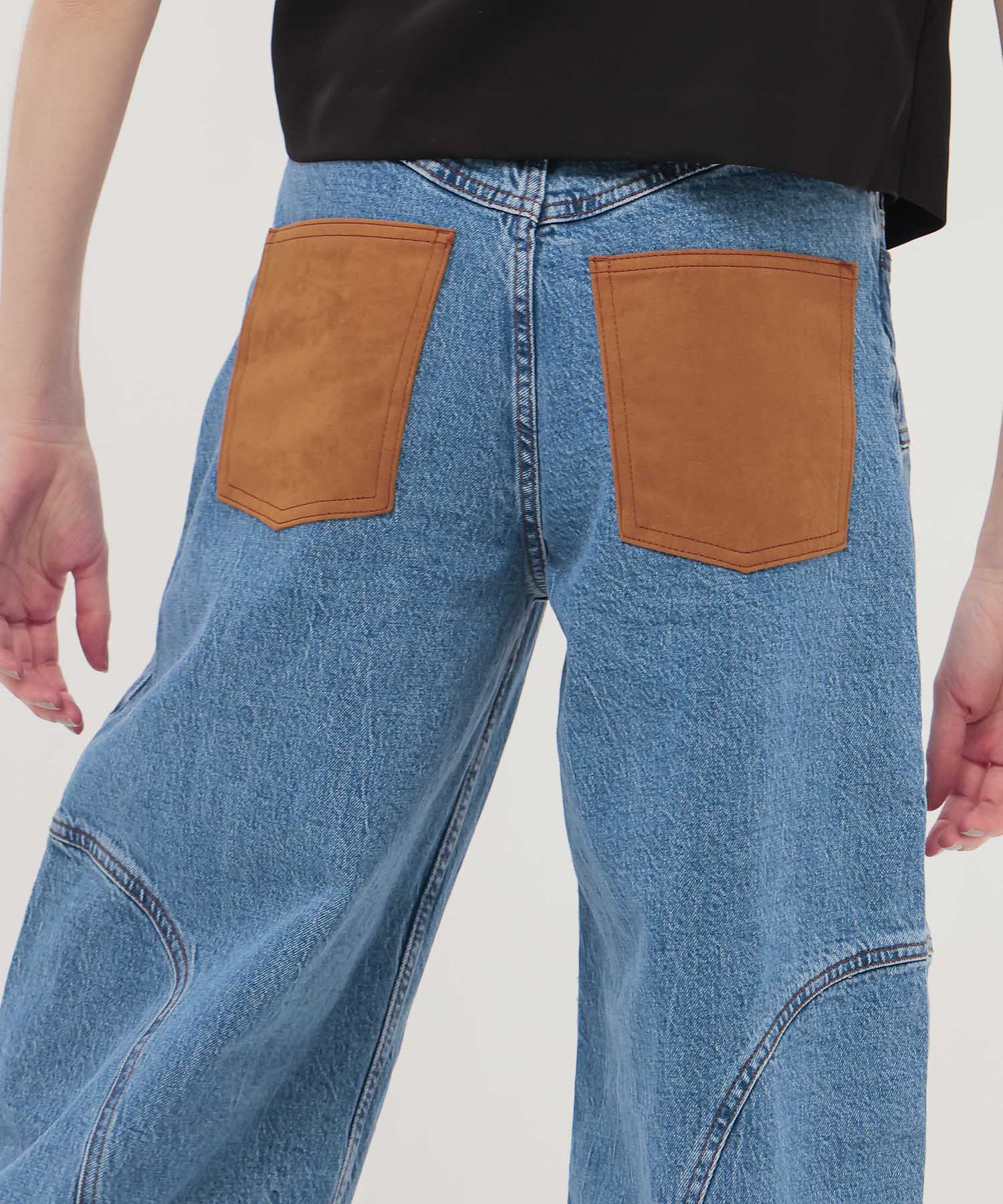 ＜BAUM UND PFERDGARTEN＞NAPOLEN Patch denim
