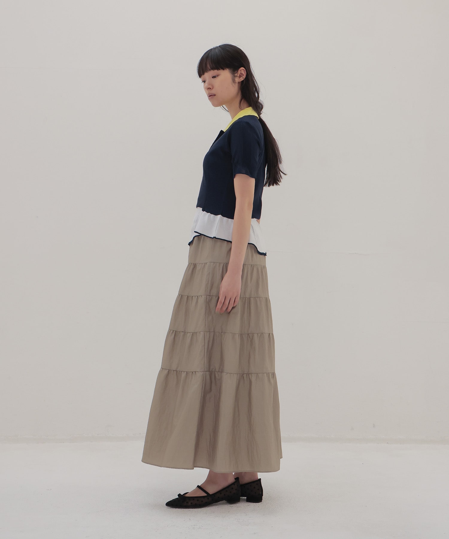 ＜ODAKHA＞gynoid polo shirt