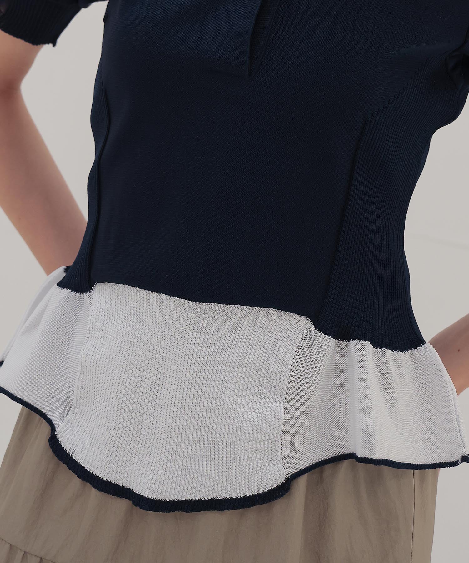 ＜ODAKHA＞gynoid polo shirt