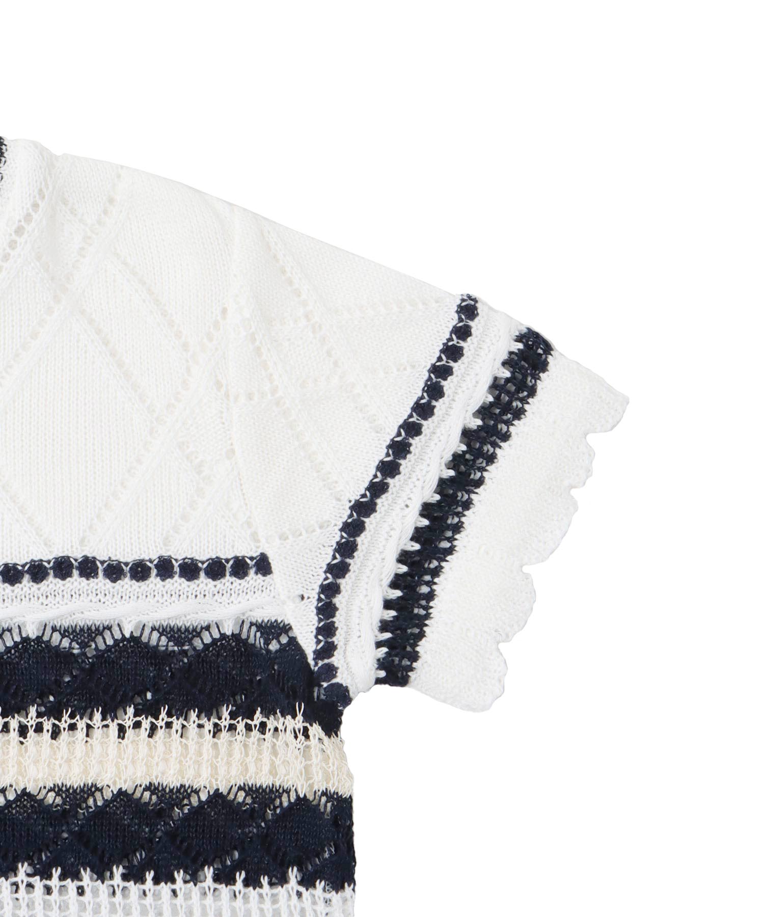 ＜ODAKHA＞crazy short knit basque