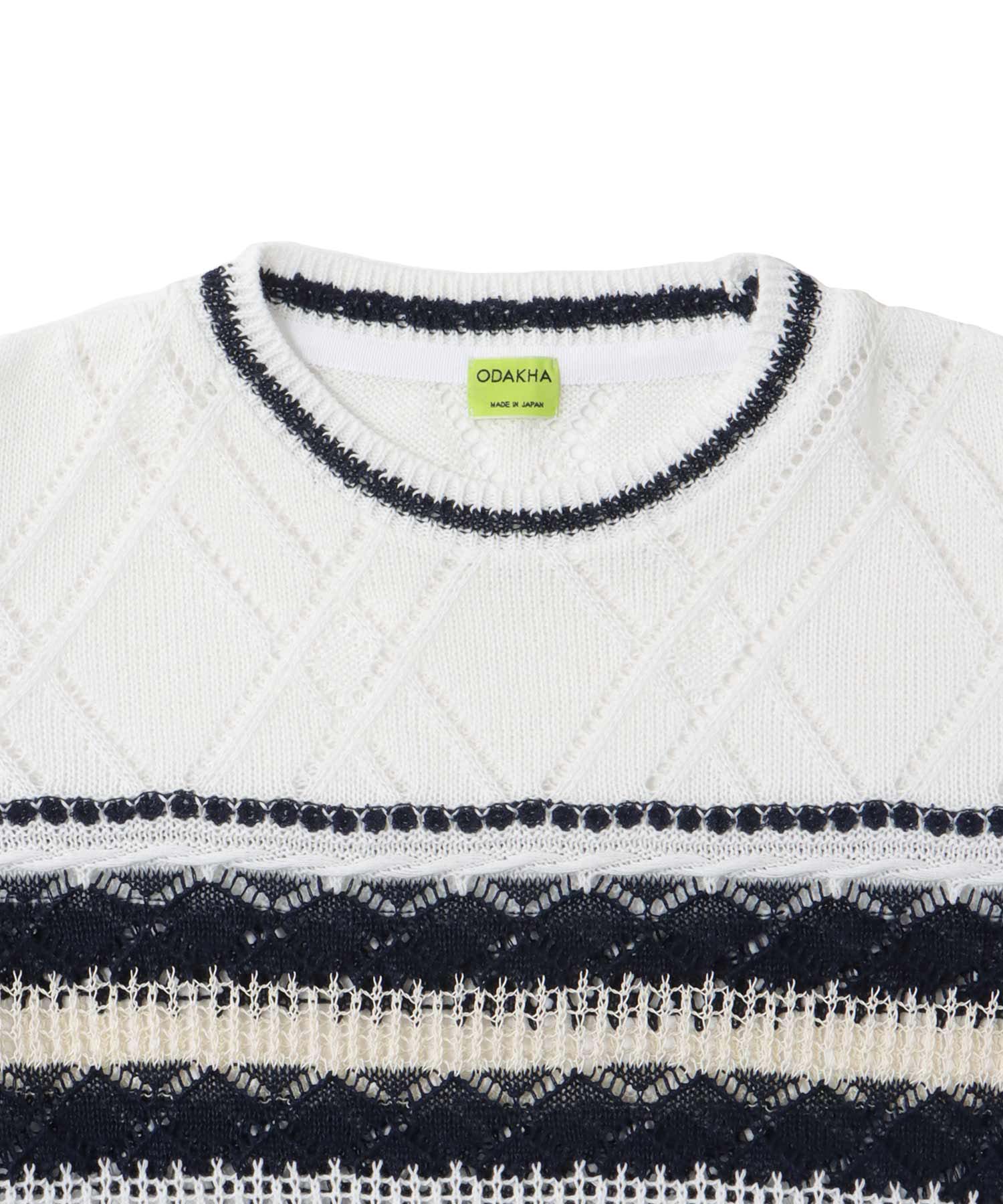 ＜ODAKHA＞crazy short knit basque