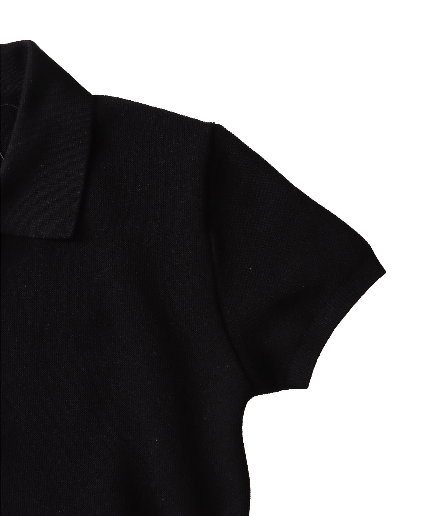 ＜ODAKHA＞wavy flared polo