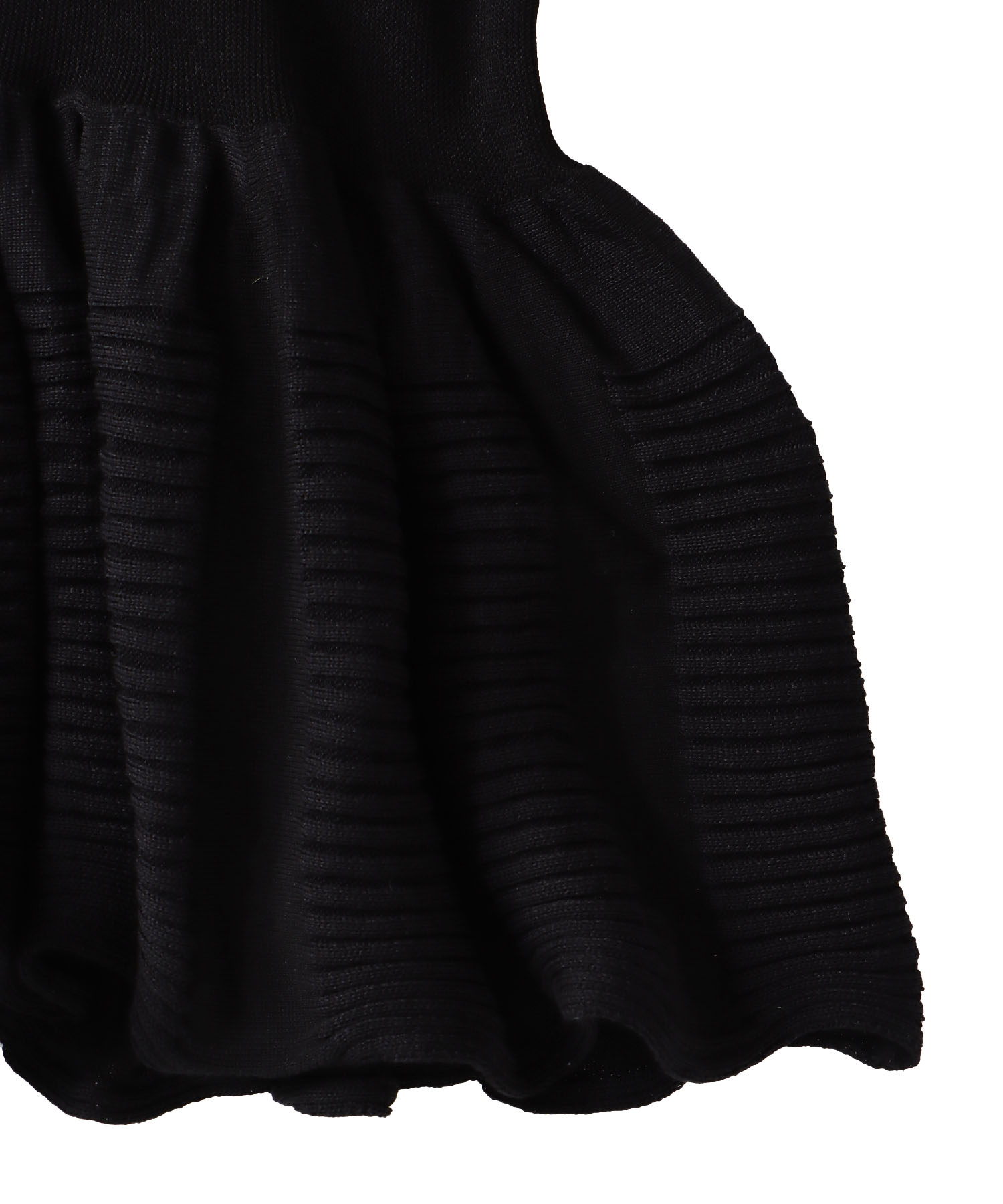 ＜ODAKHA＞wavy flared polo