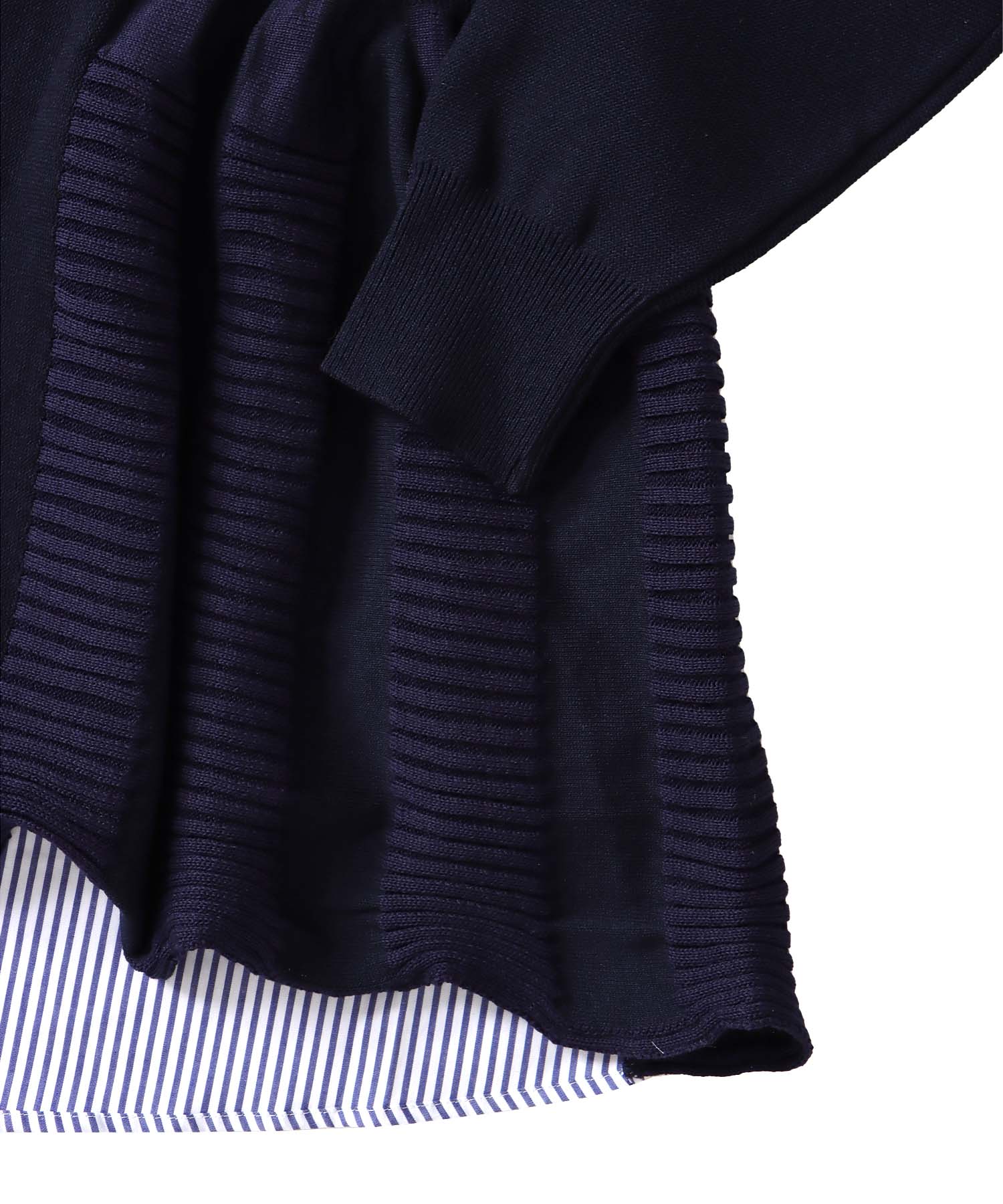 ＜ODAKHA＞wavy flared cardigan