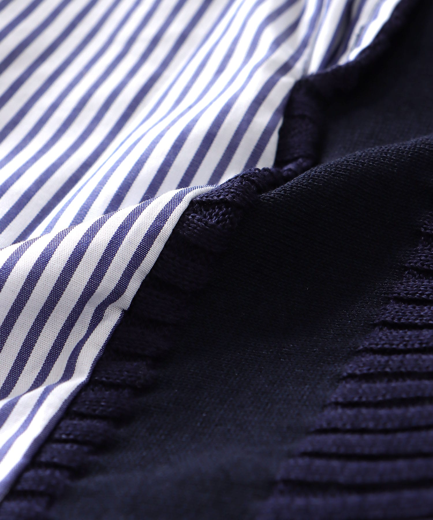 ＜ODAKHA＞wavy flared cardigan