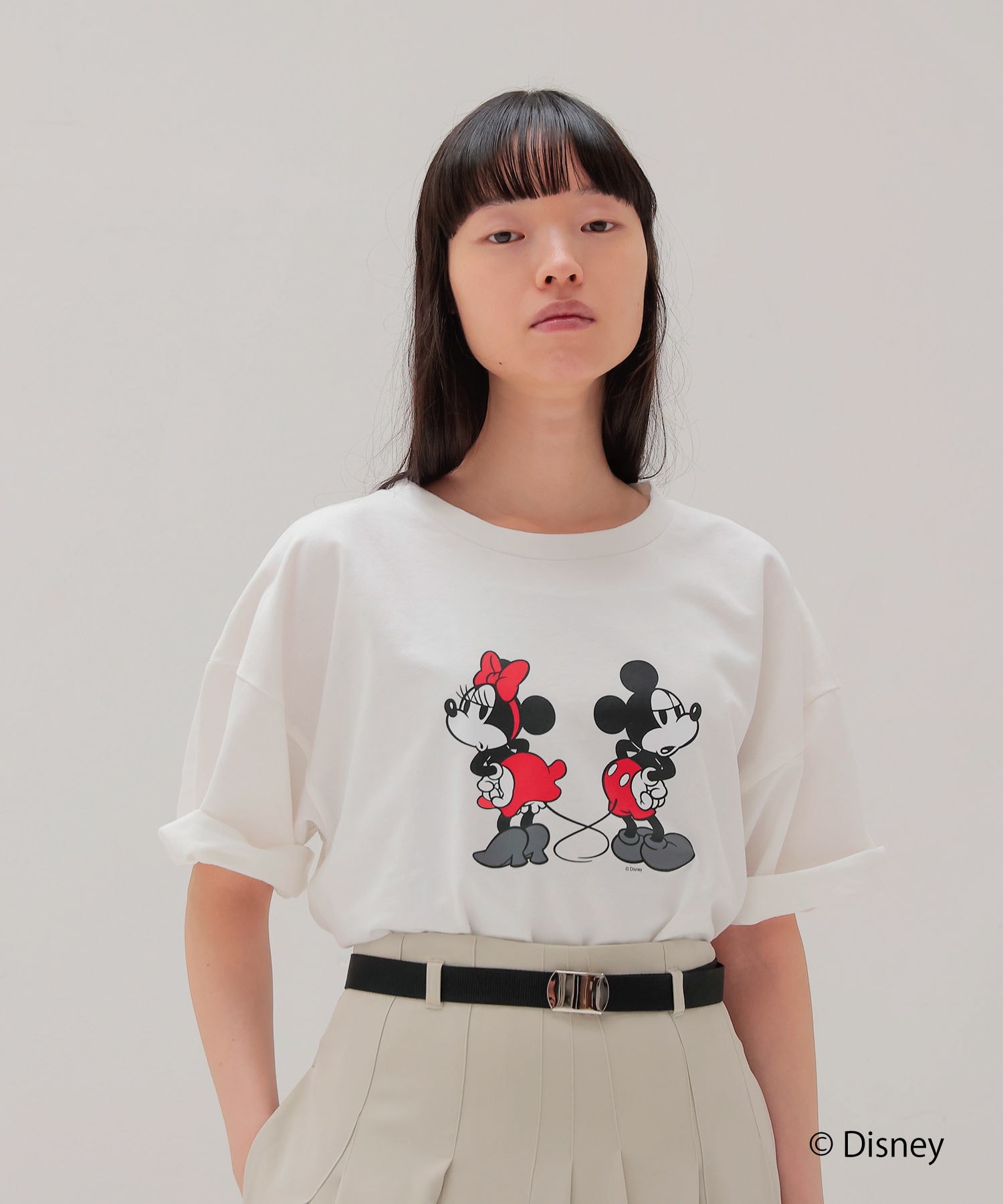 【限定】＜ミッキーマウス／ミニーマウス＞TEE