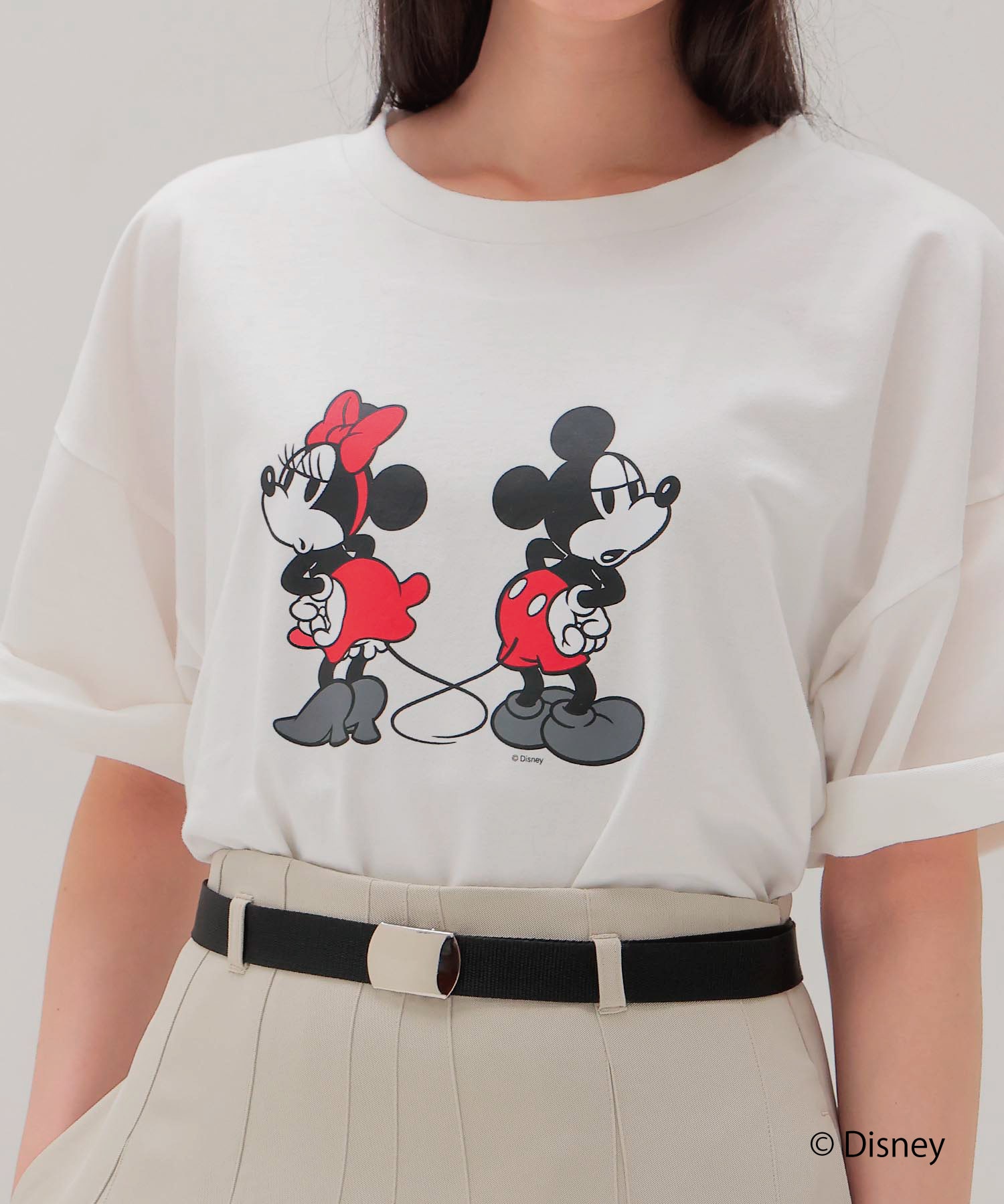 【限定】＜ミッキーマウス／ミニーマウス＞TEE