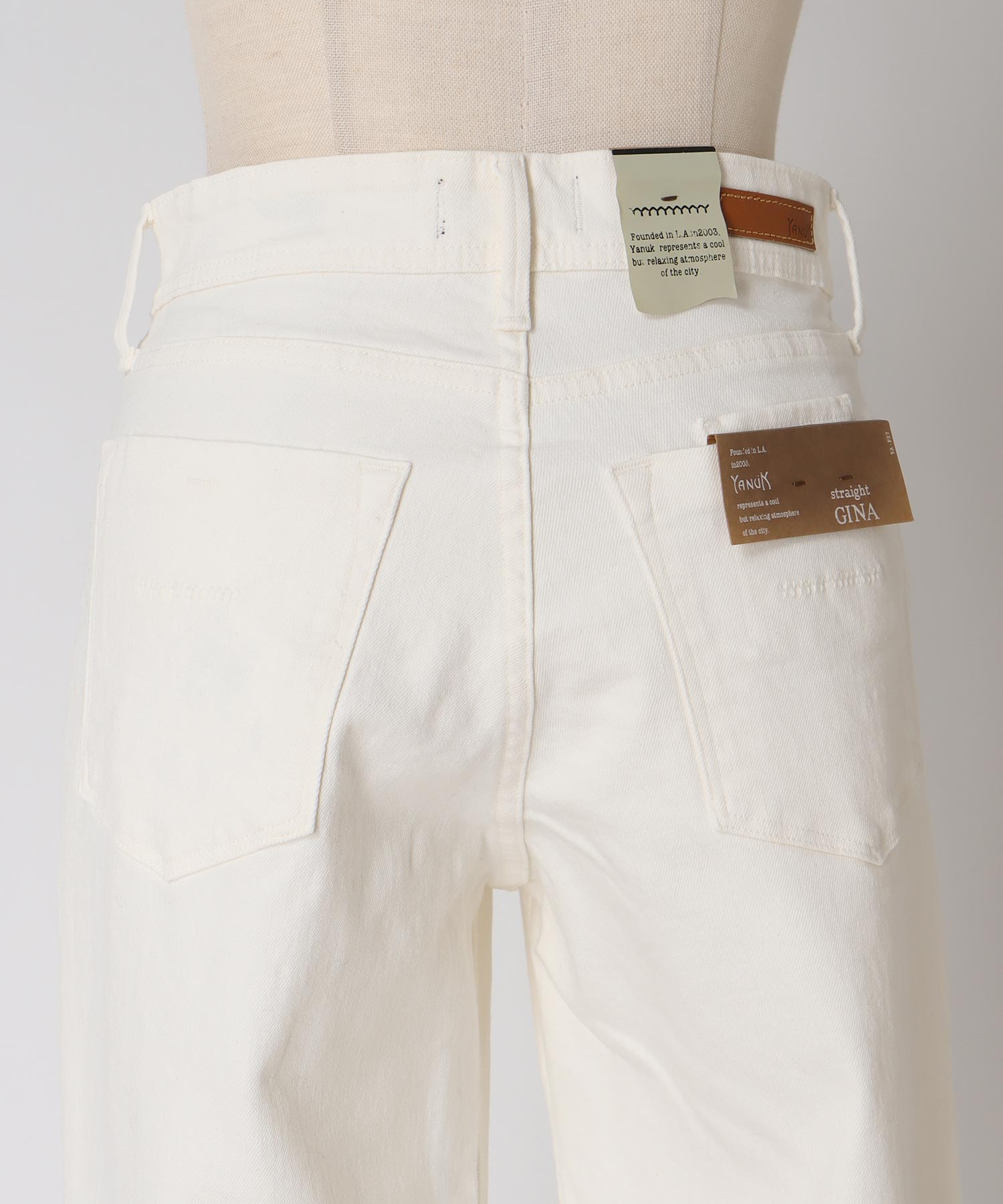 【YANUK/ヤヌーク】GINA Straight pants