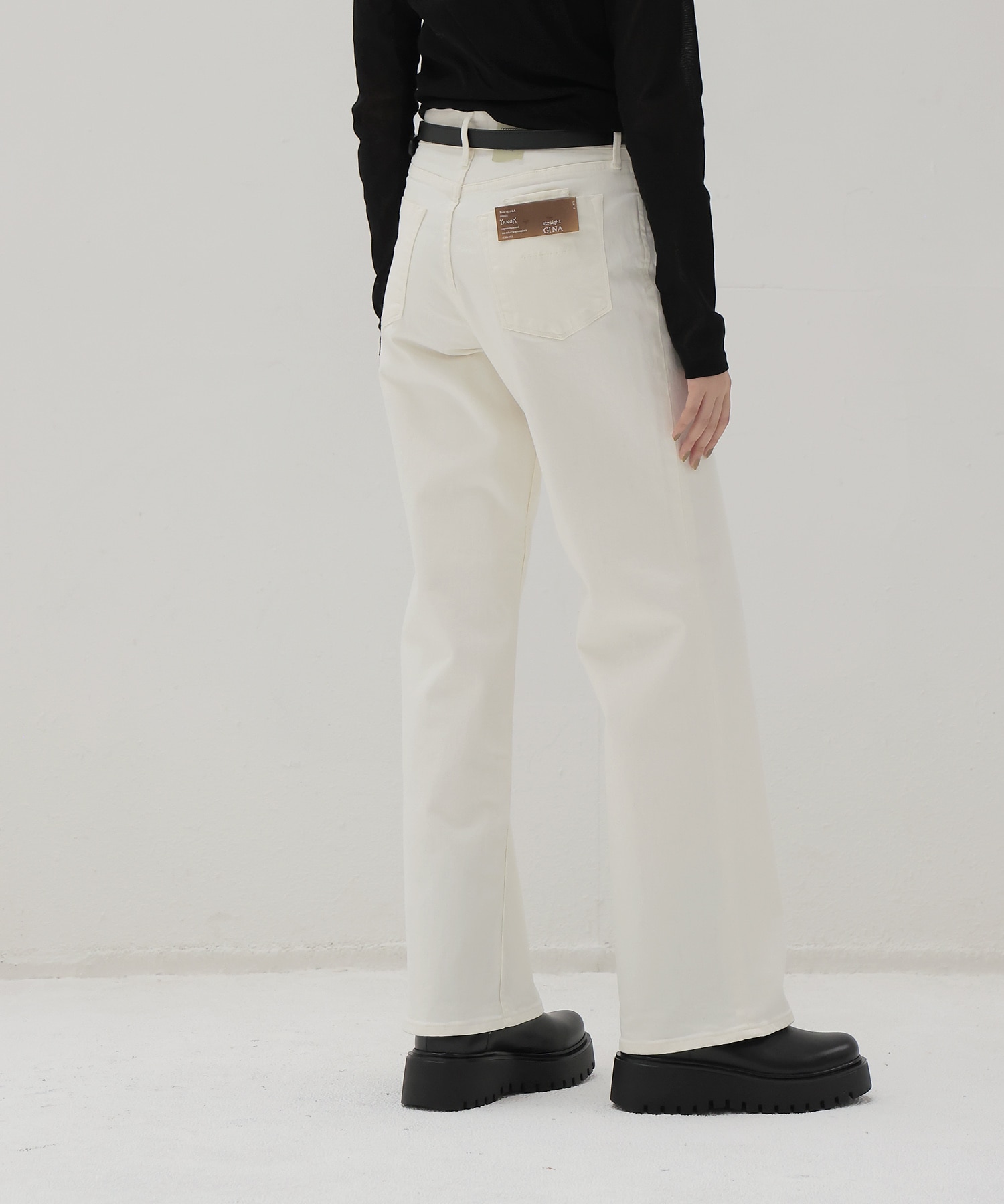 【YANUK/ヤヌーク】GINA Straight pants