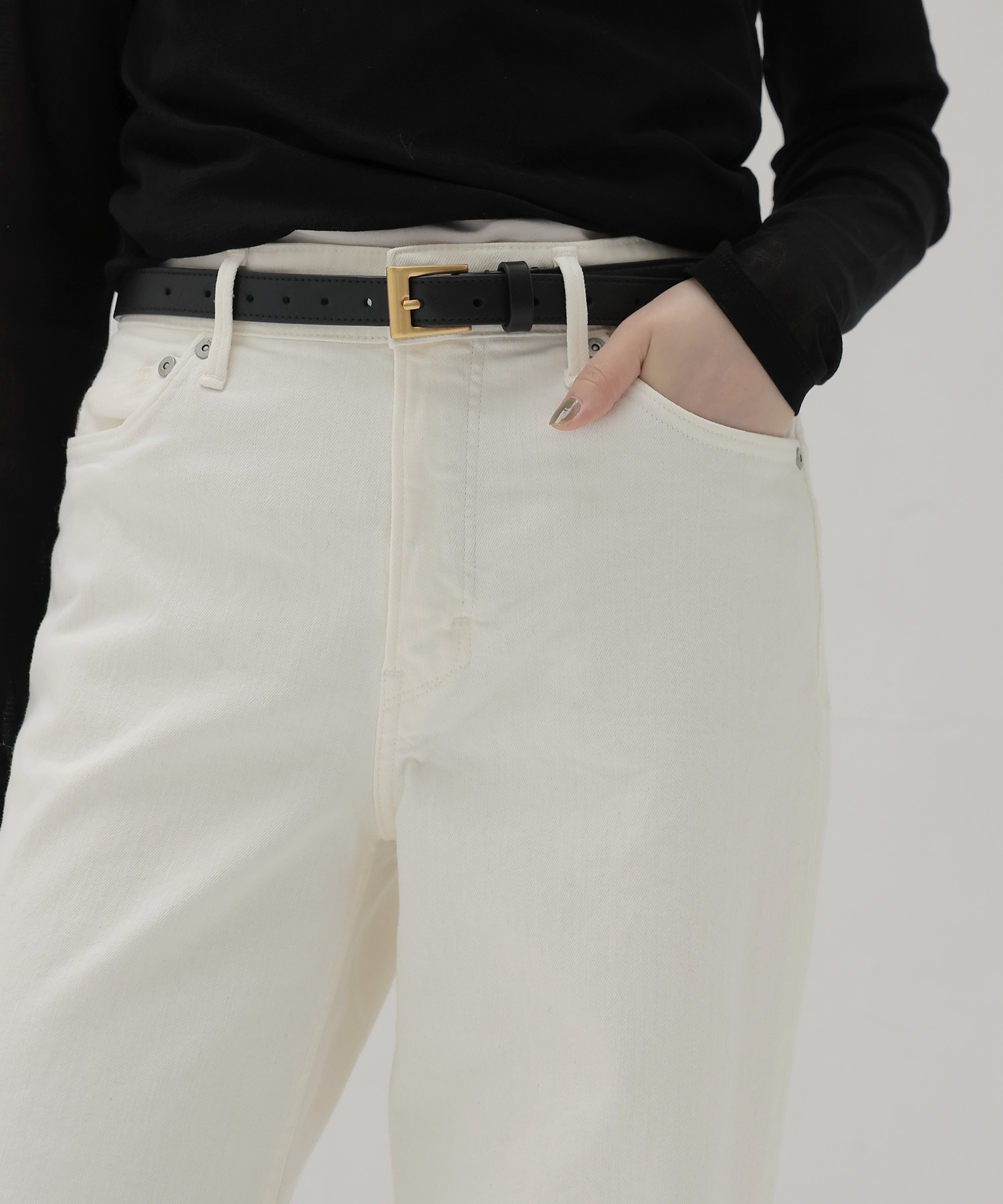 【YANUK/ヤヌーク】GINA Straight pants