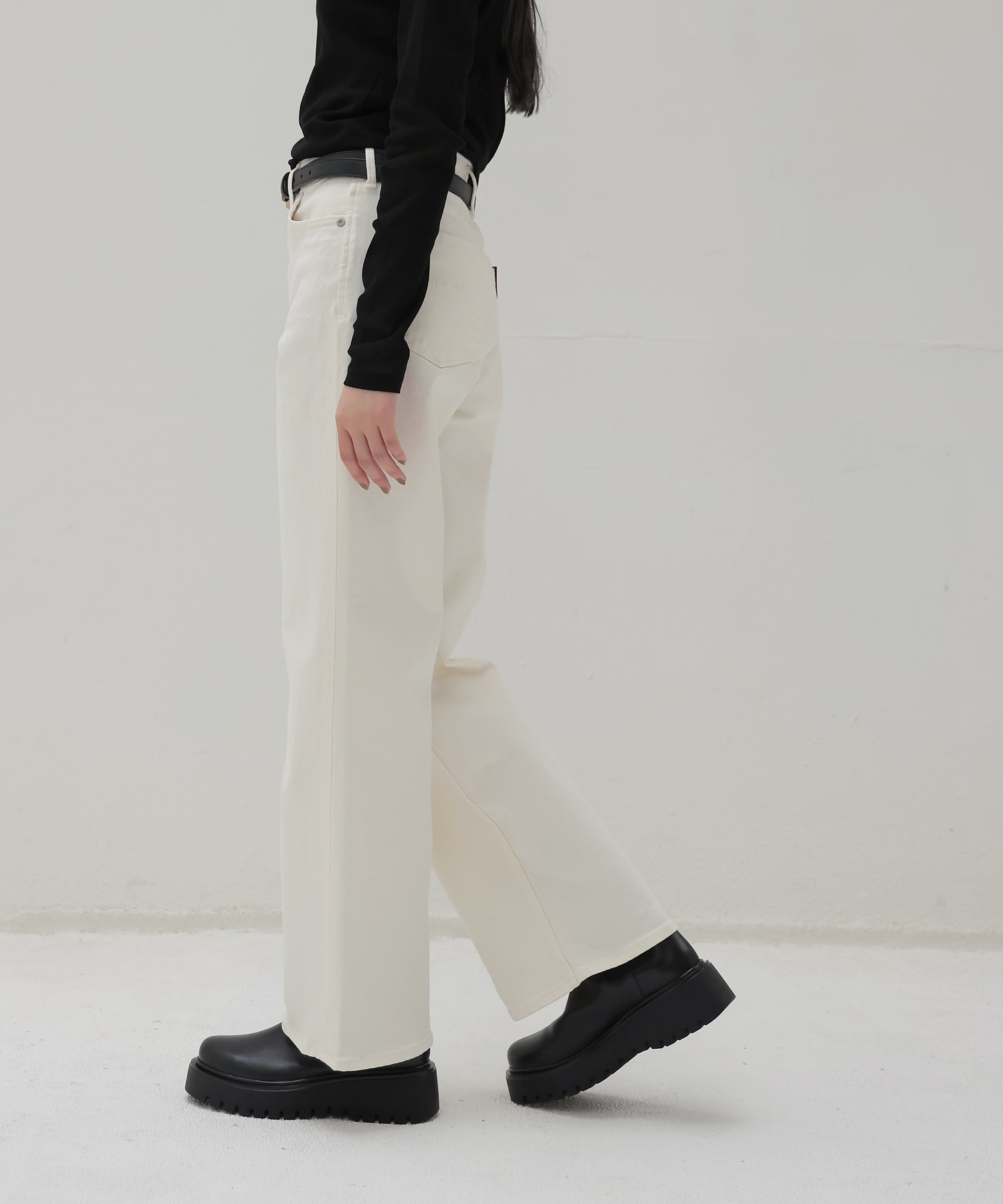【YANUK/ヤヌーク】GINA Straight pants
