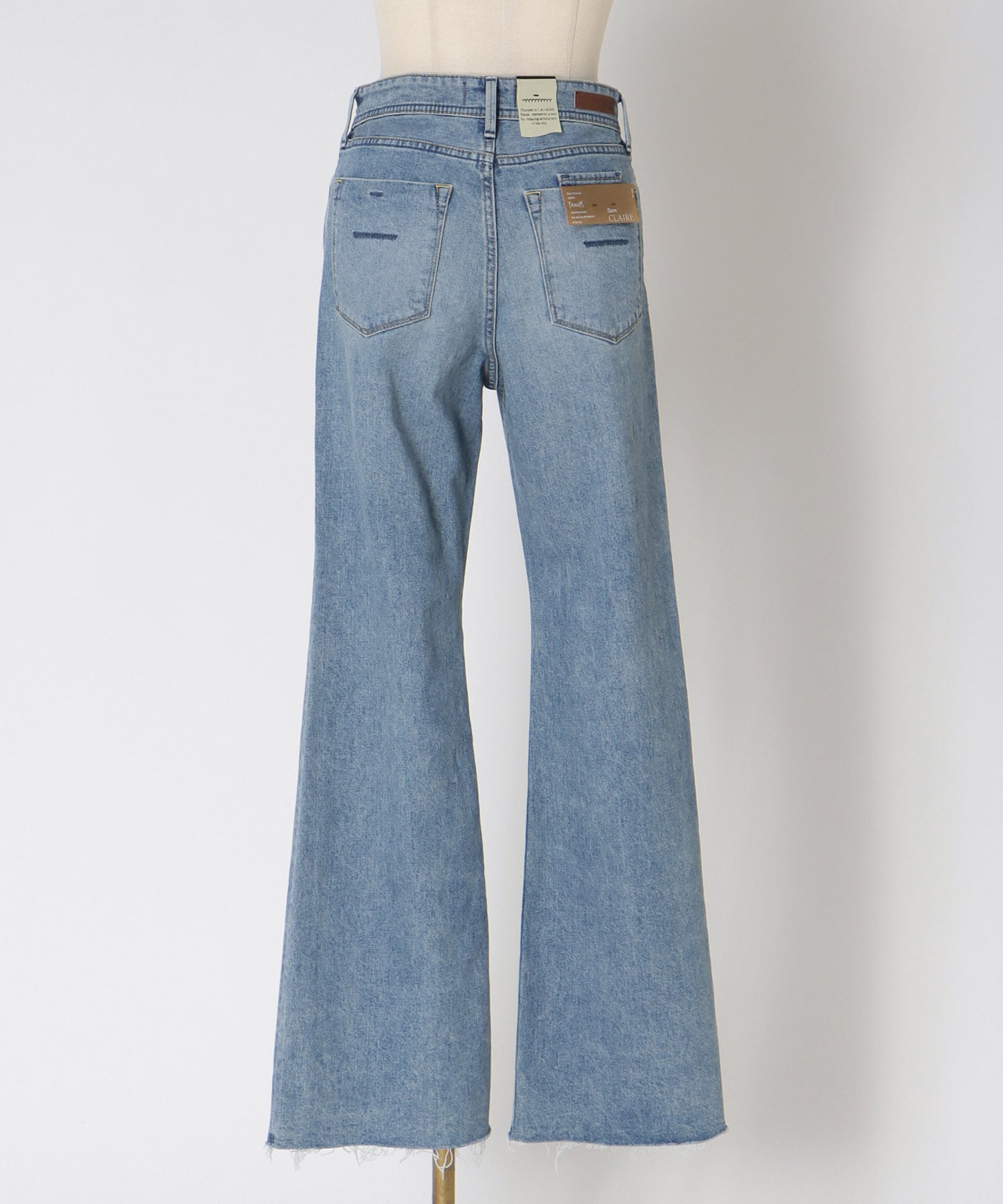 【YANUK/ヤヌーク】CLAIRE Flare denim