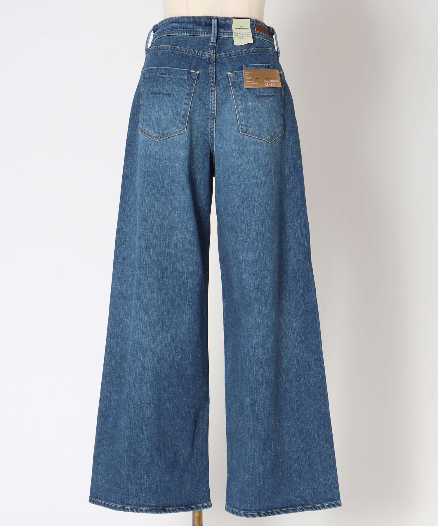 【YANUK/ヤヌーク】MARY Baggy Straight