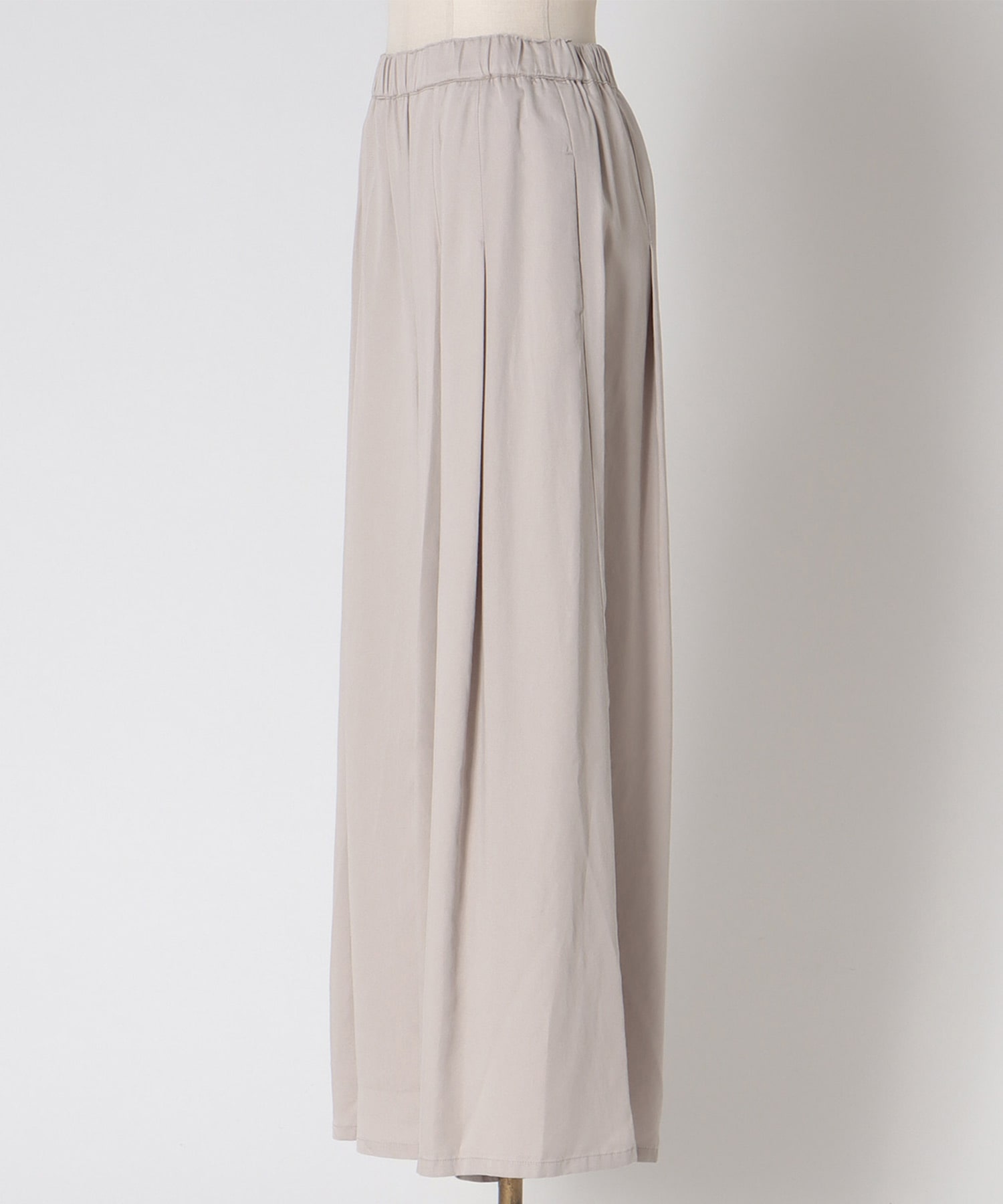 tencel tuck pants