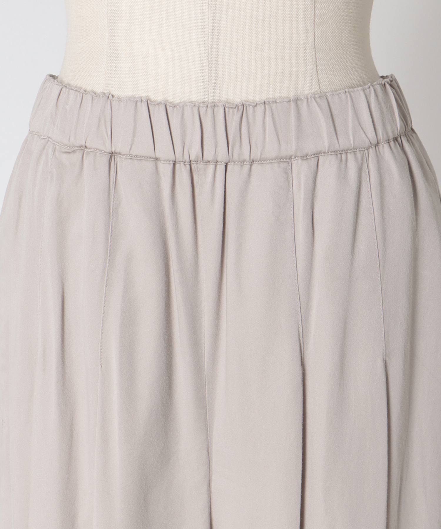 tencel tuck pants