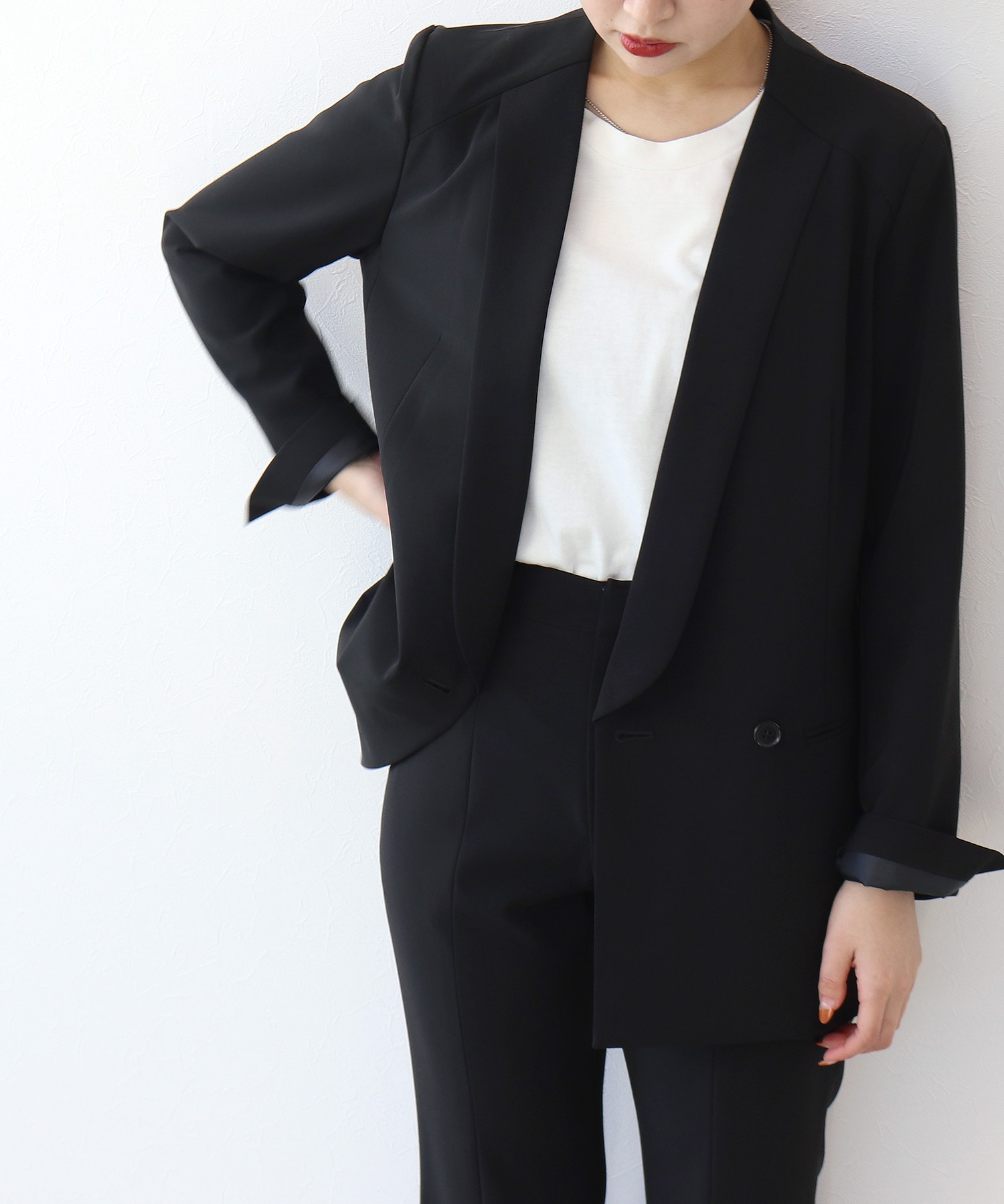 ＜B7＞stefany tailored jacket