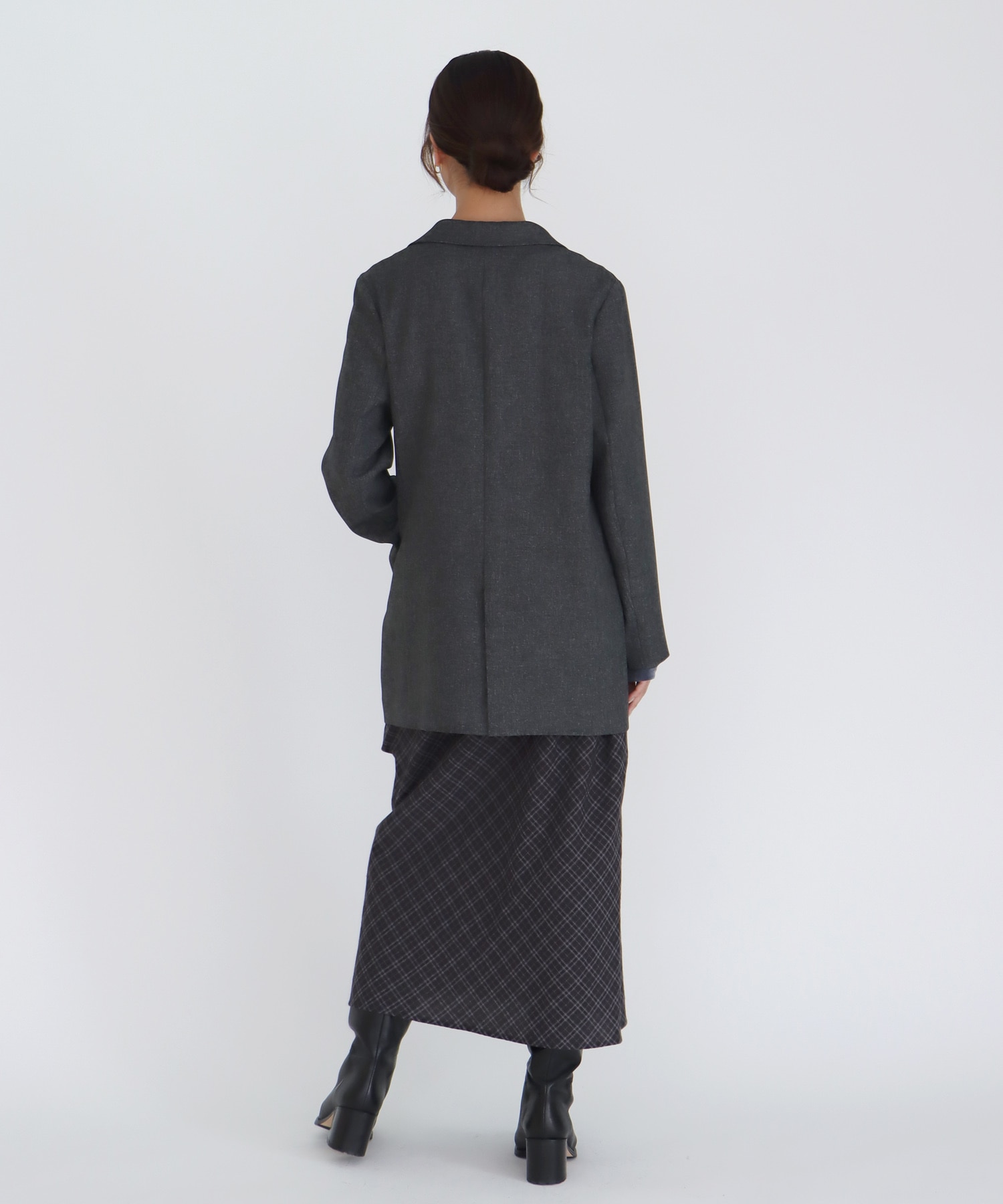 【B7/ベーセッツ】peaked lapel jacket