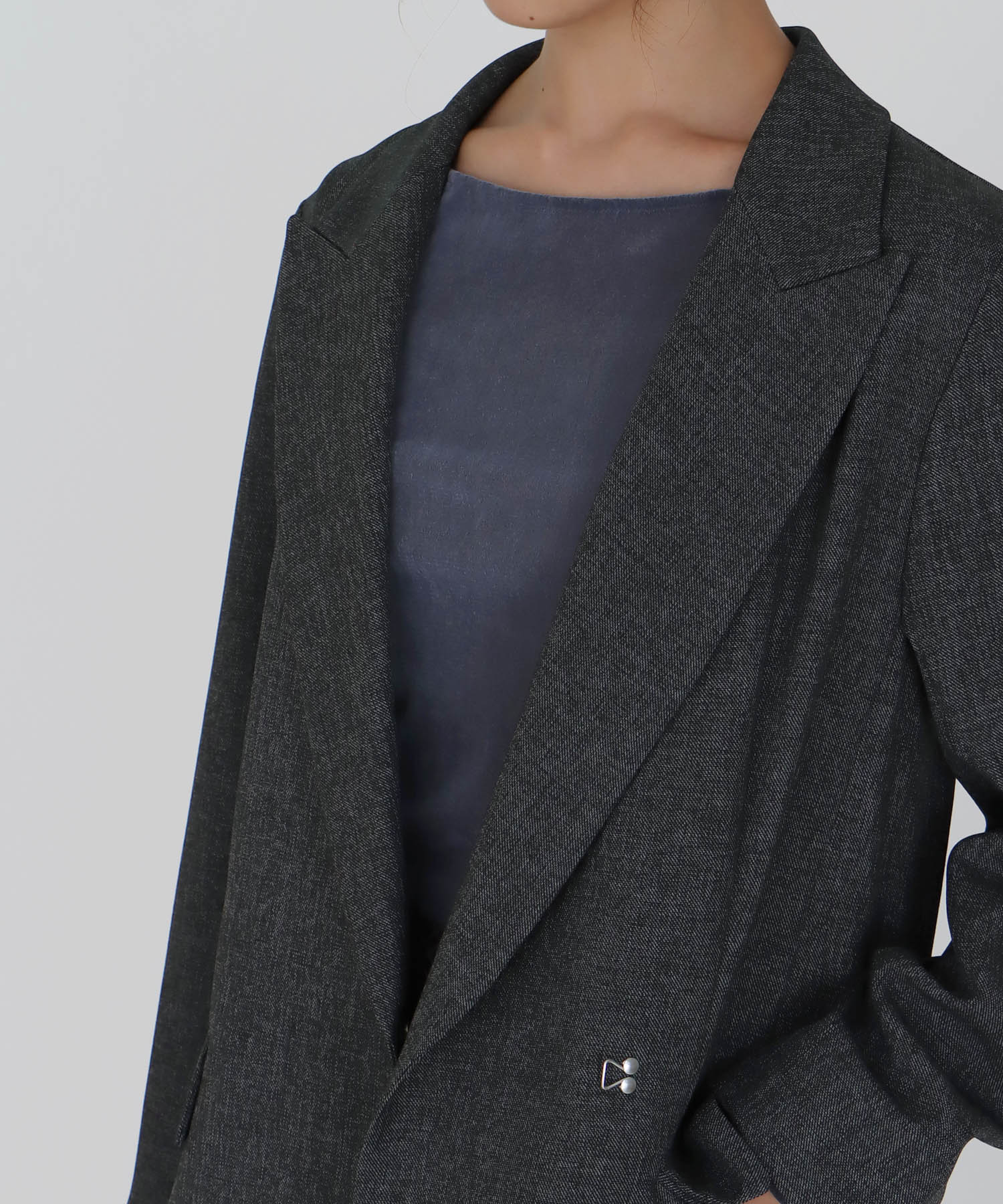 【B7/ベーセッツ】peaked lapel jacket