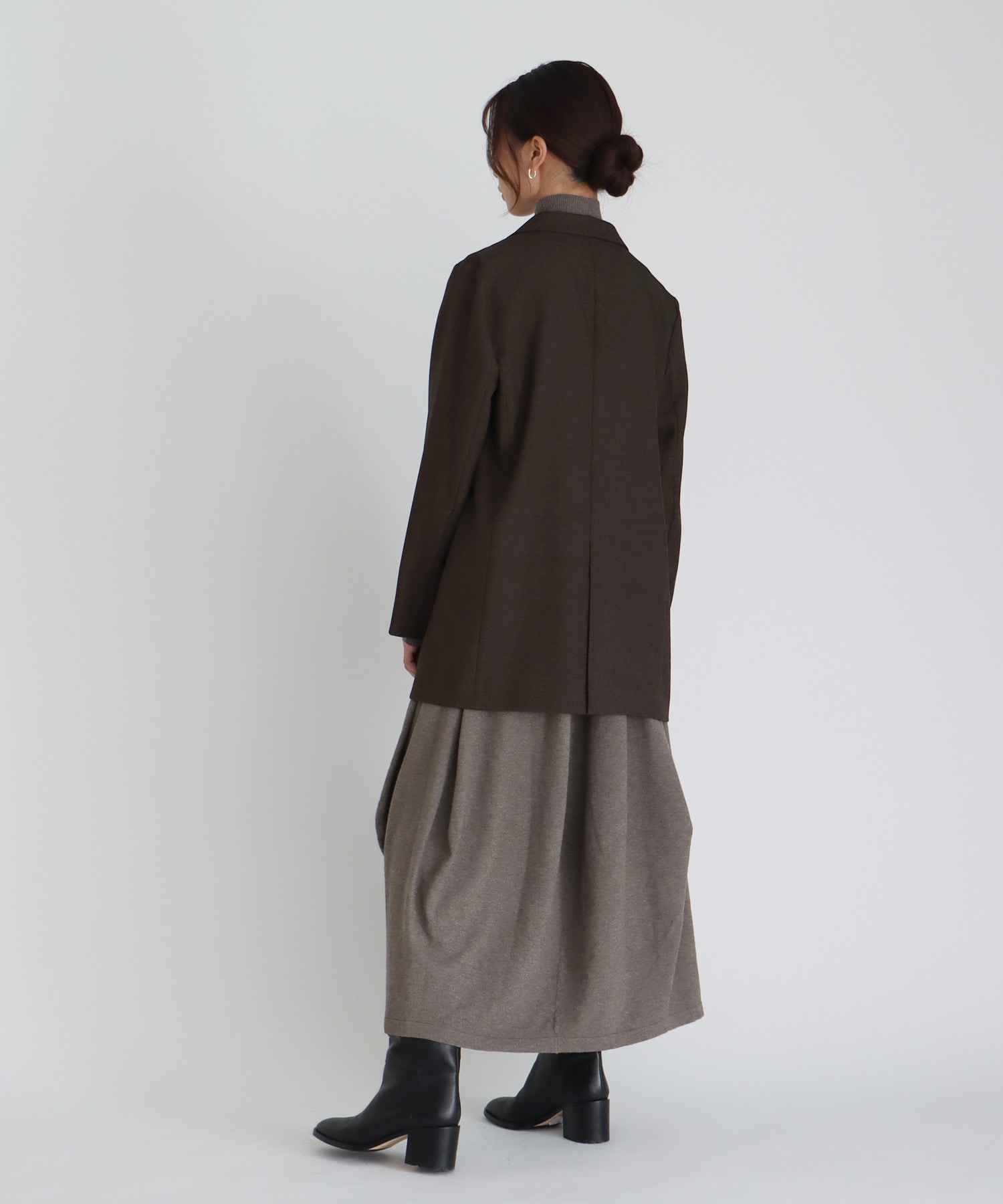 【B7/ベーセッツ】peaked lapel jacket