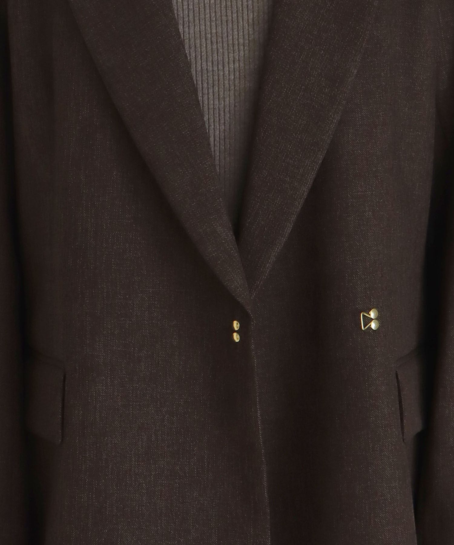 【B7/ベーセッツ】peaked lapel jacket