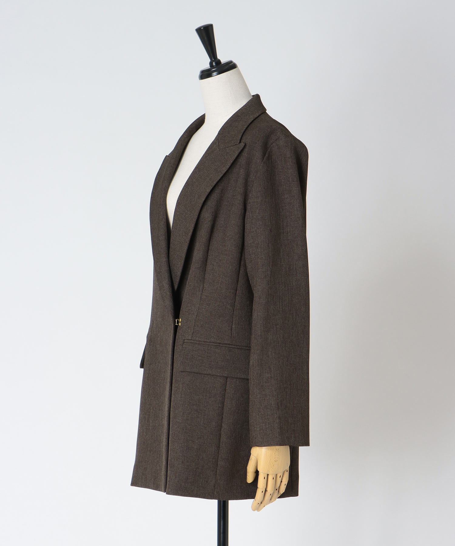 【B7/ベーセッツ】peaked lapel jacket