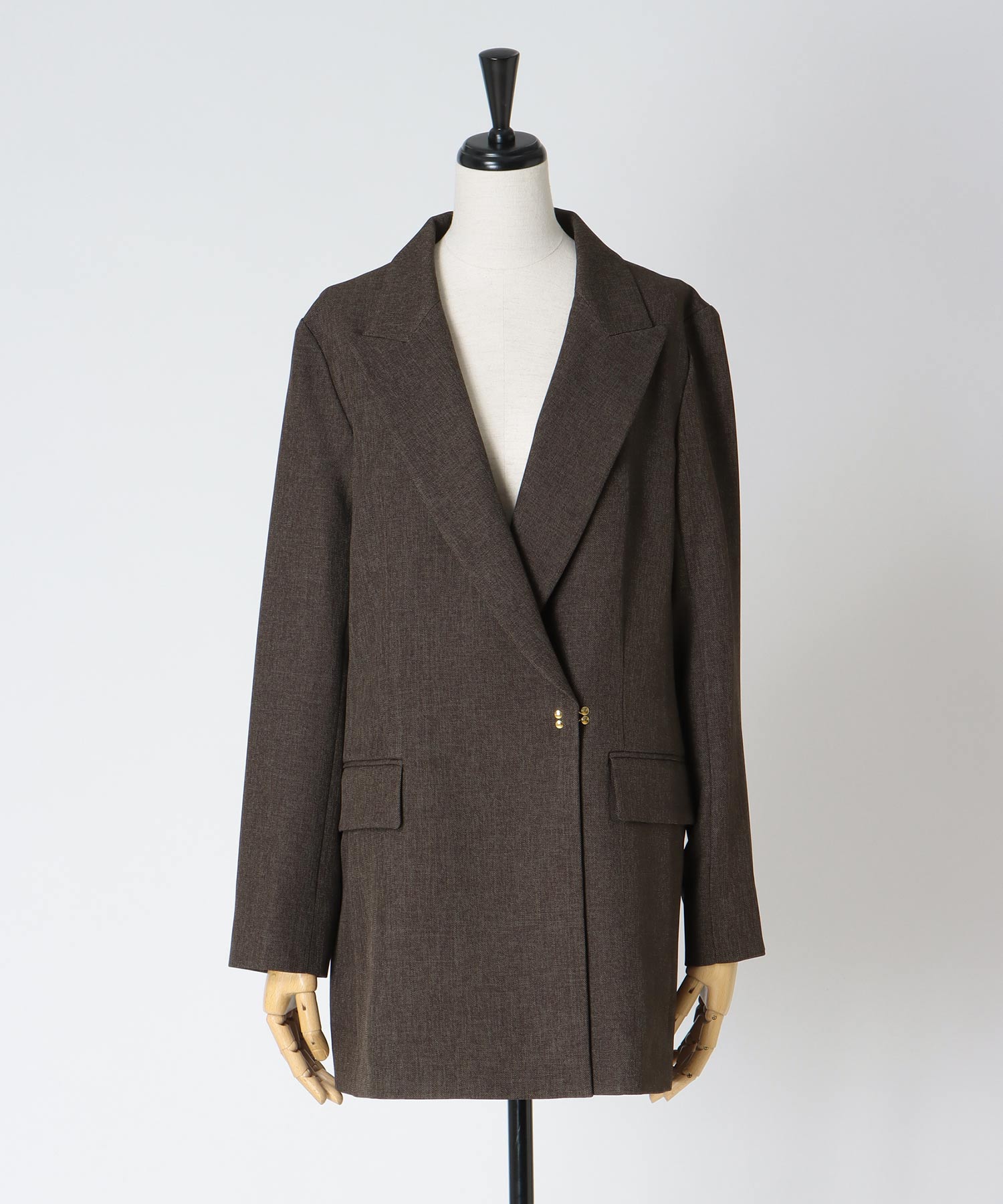【B7/ベーセッツ】peaked lapel jacket