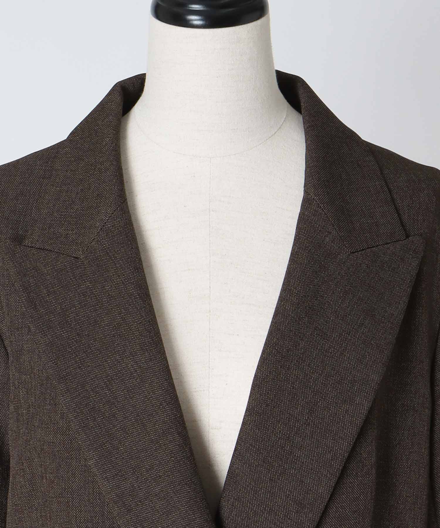 【B7/ベーセッツ】peaked lapel jacket