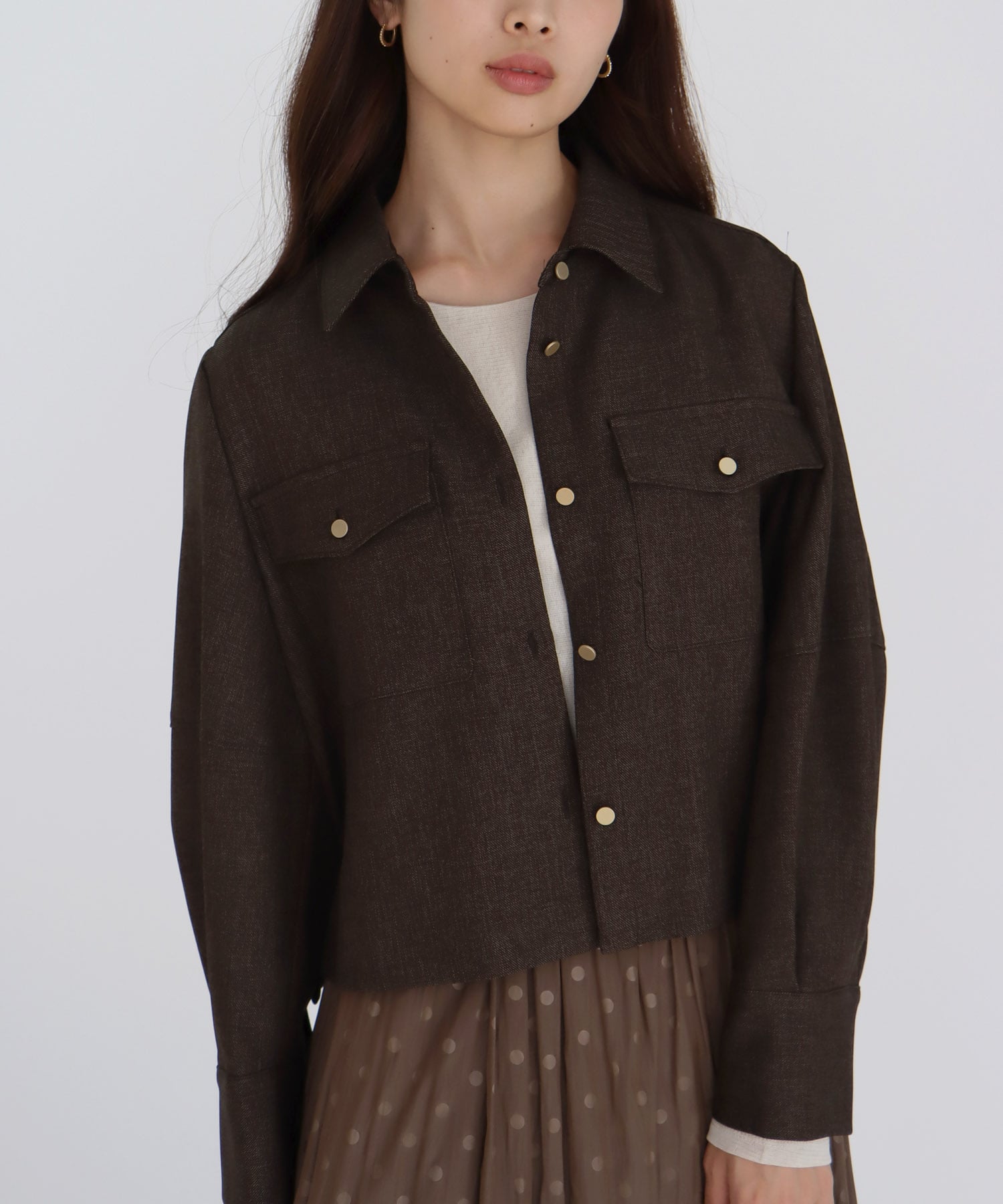 【B7/ベーセッツ】shirt blouson
