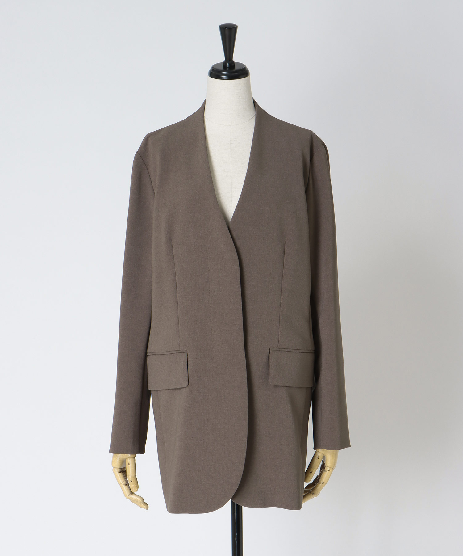 【B7/ベーセッツ】nocollar jacket