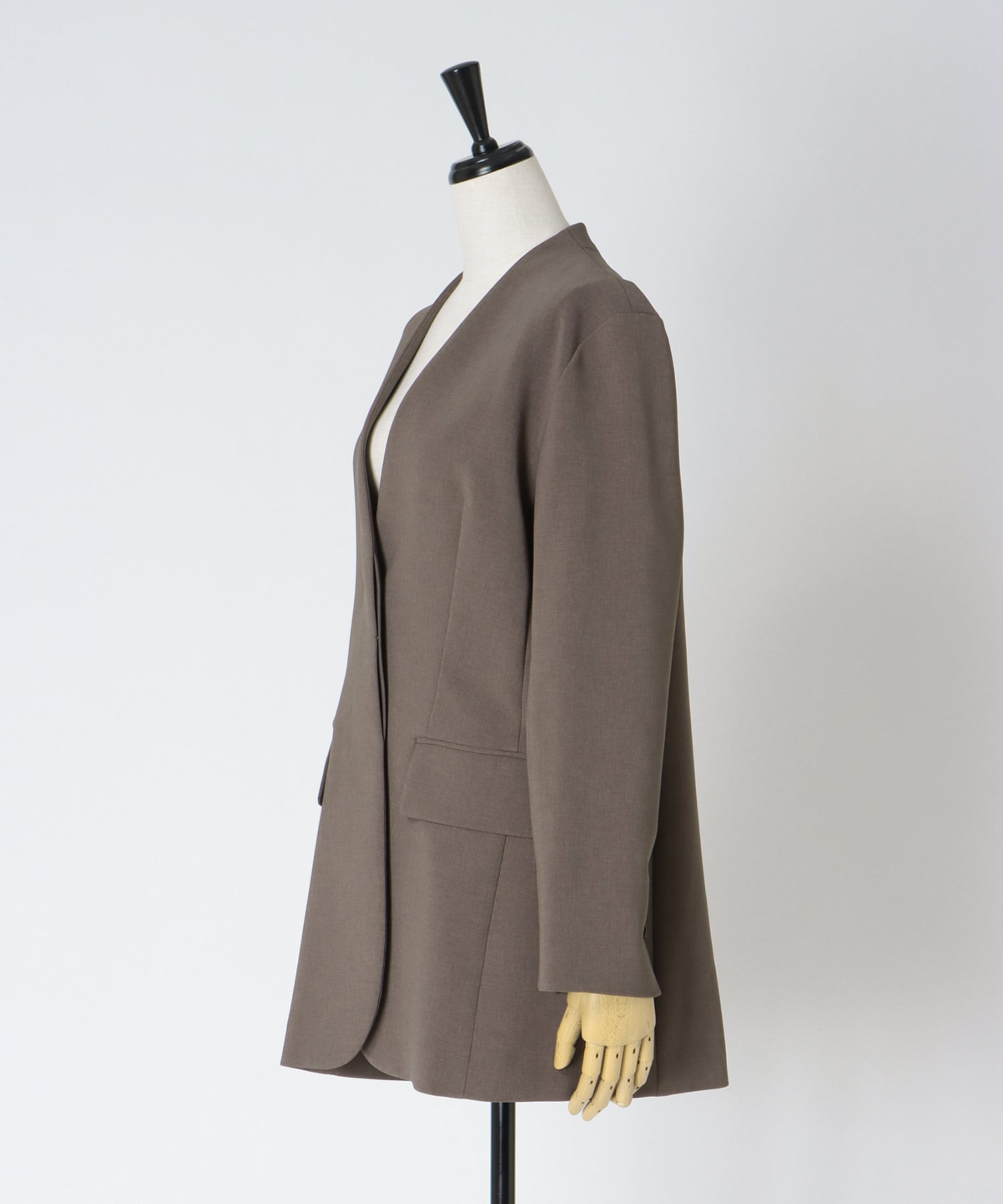 【B7/ベーセッツ】nocollar jacket