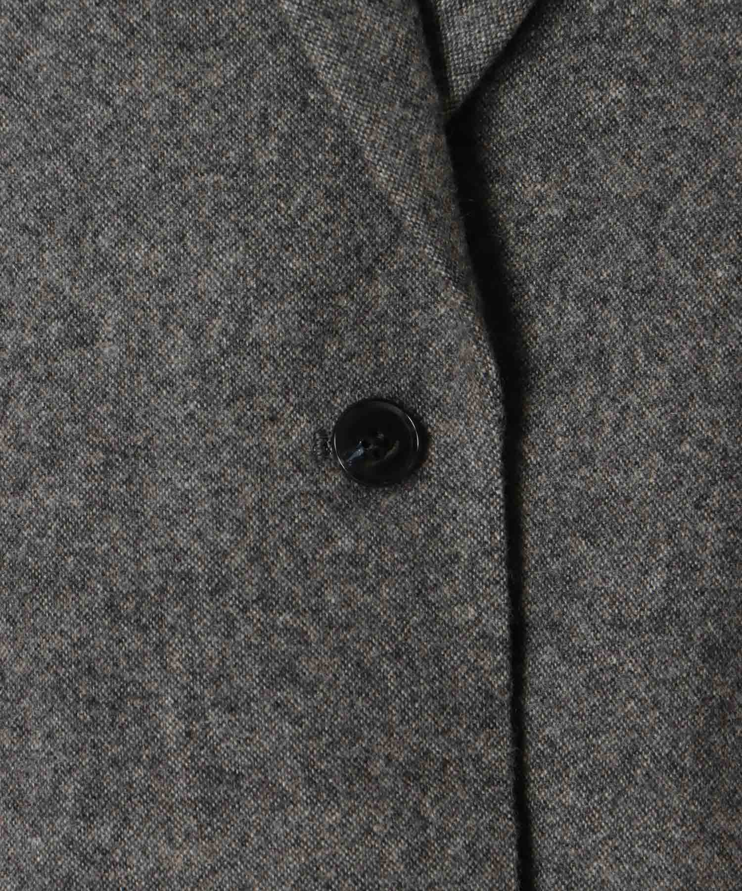 【B7/ベーセッツ】I line tweed gilet