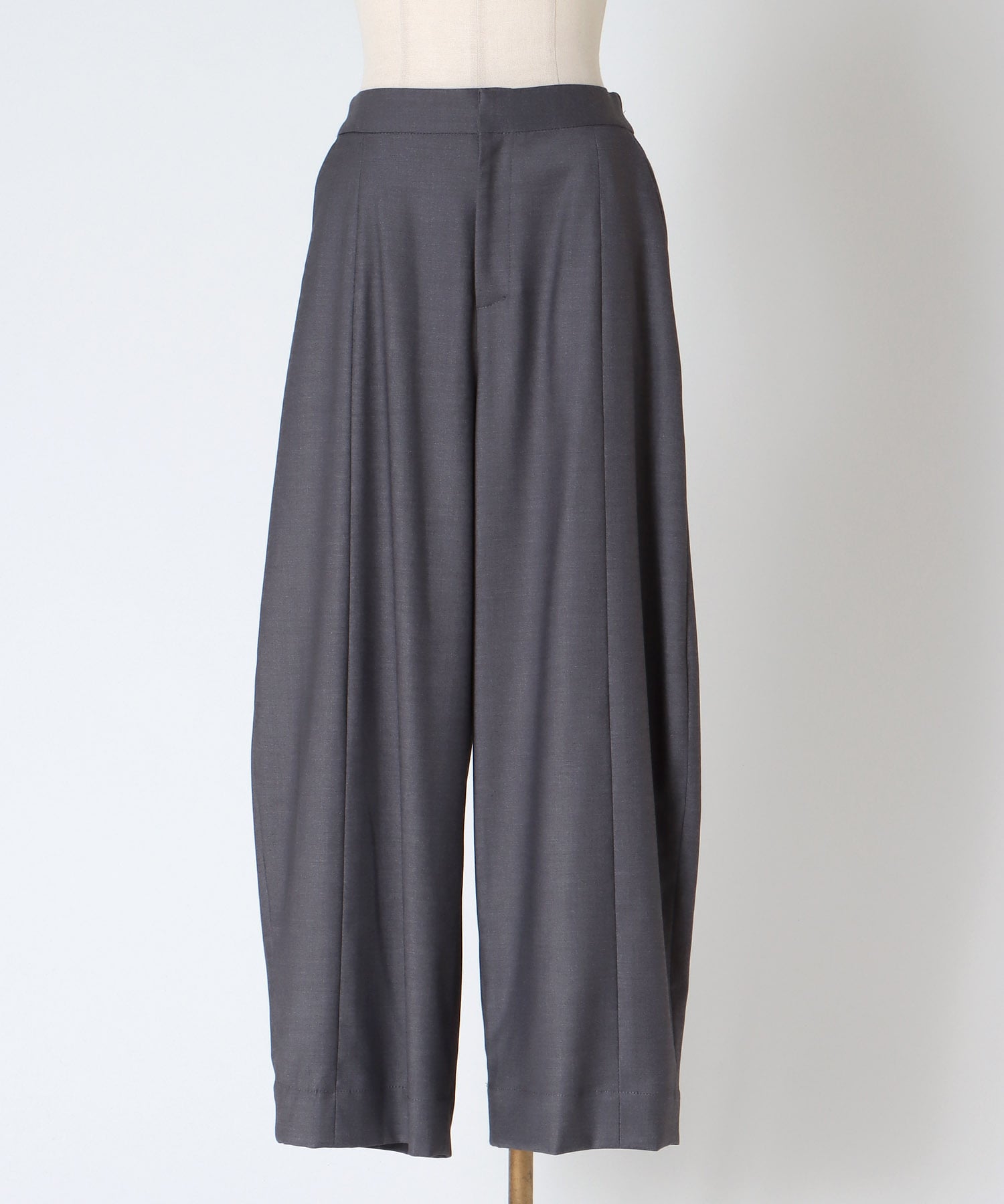 【B7/ベーセッツ】short length barrel pants