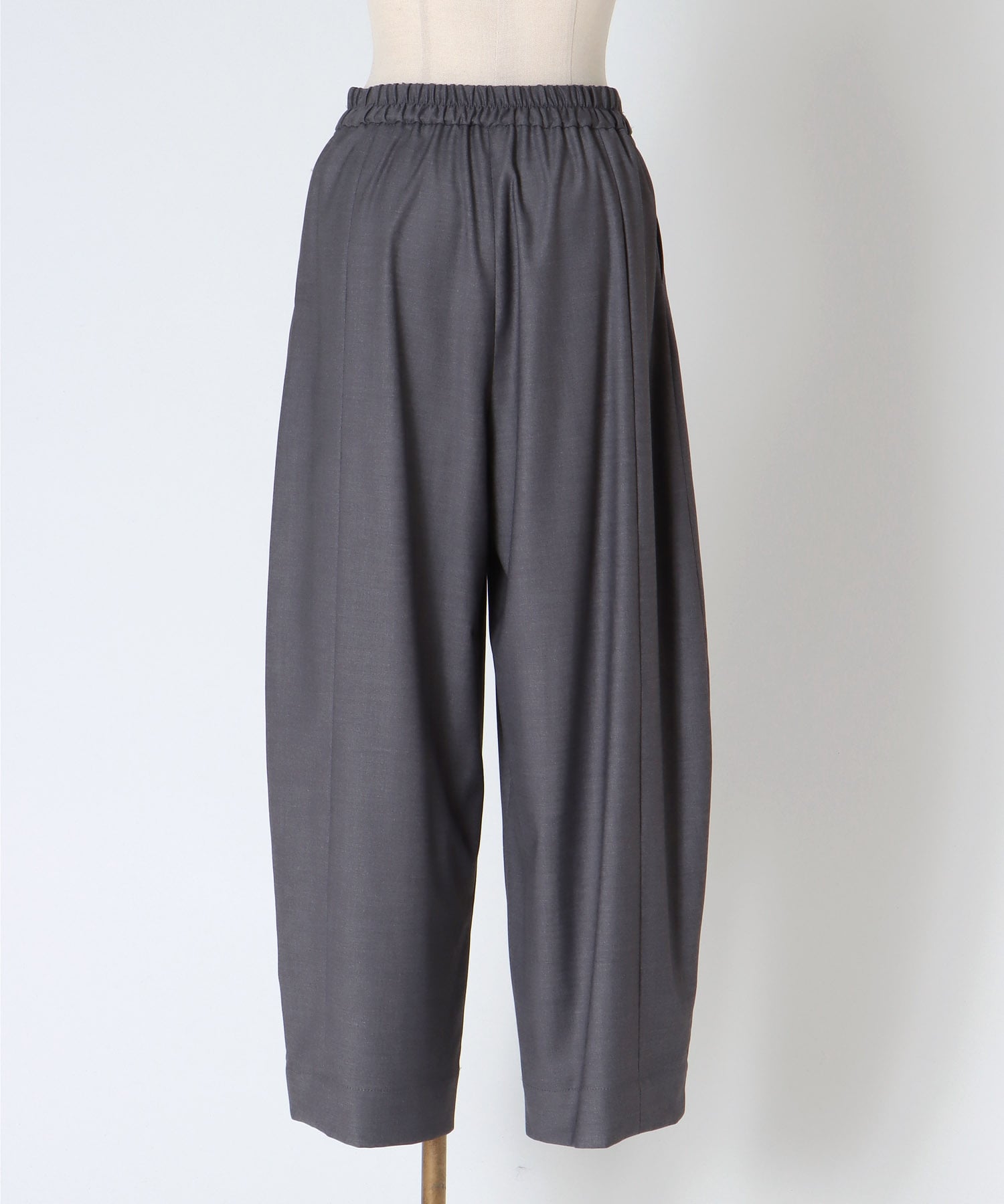【B7/ベーセッツ】short length barrel pants