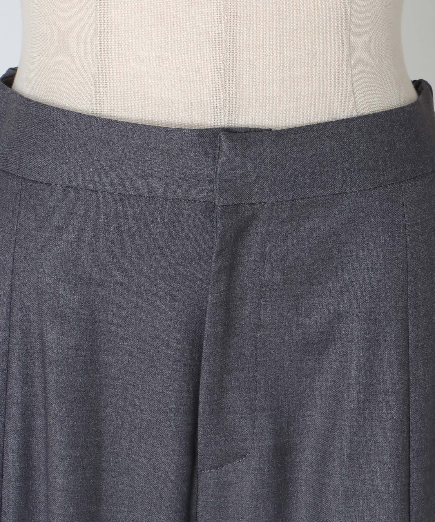 【B7/ベーセッツ】short length barrel pants