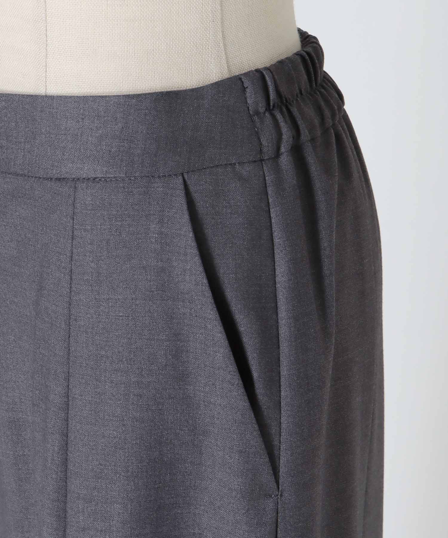 【B7/ベーセッツ】short length barrel pants