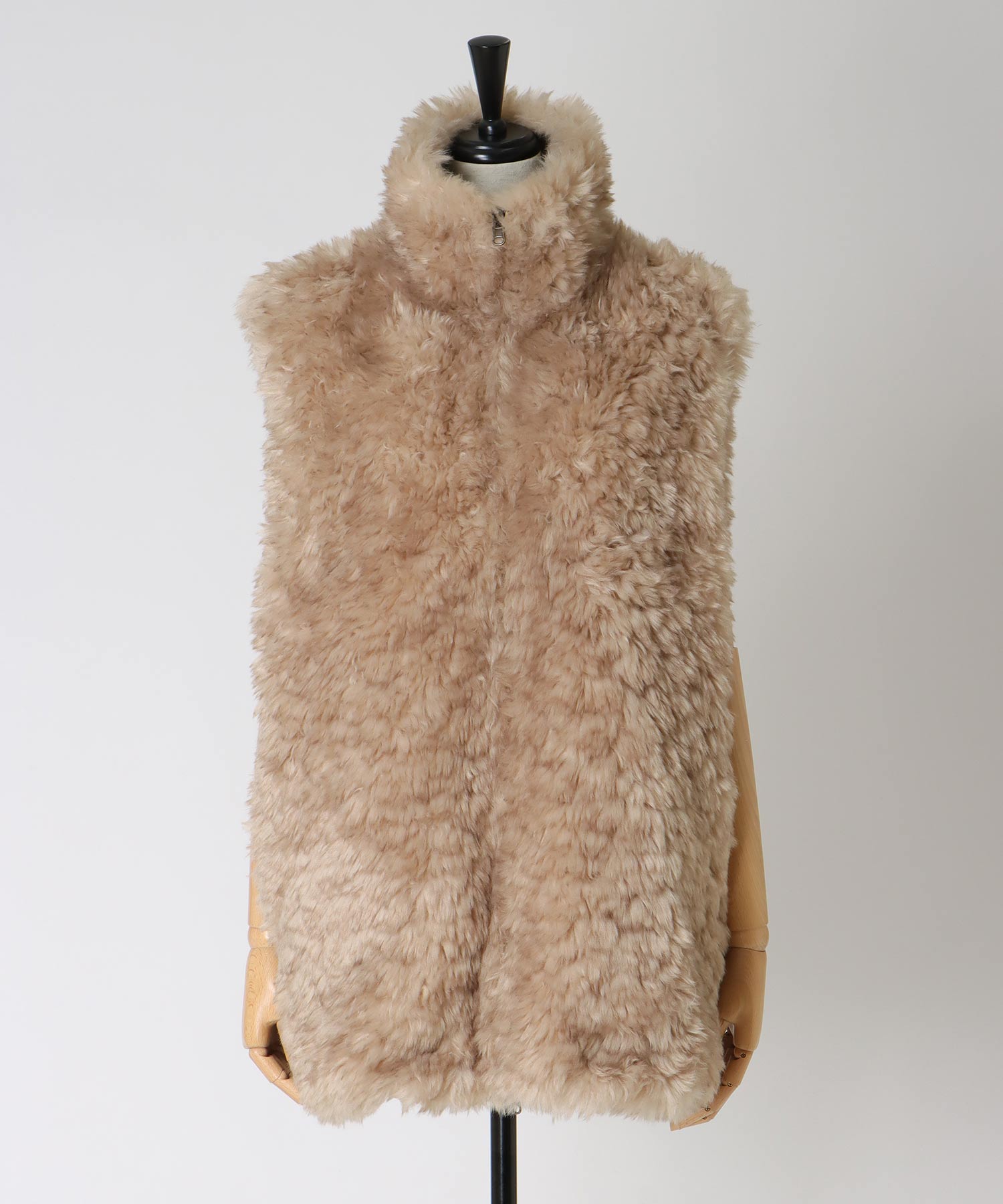 【venit/ヴェニット】REVERSIBLE FUR VEST