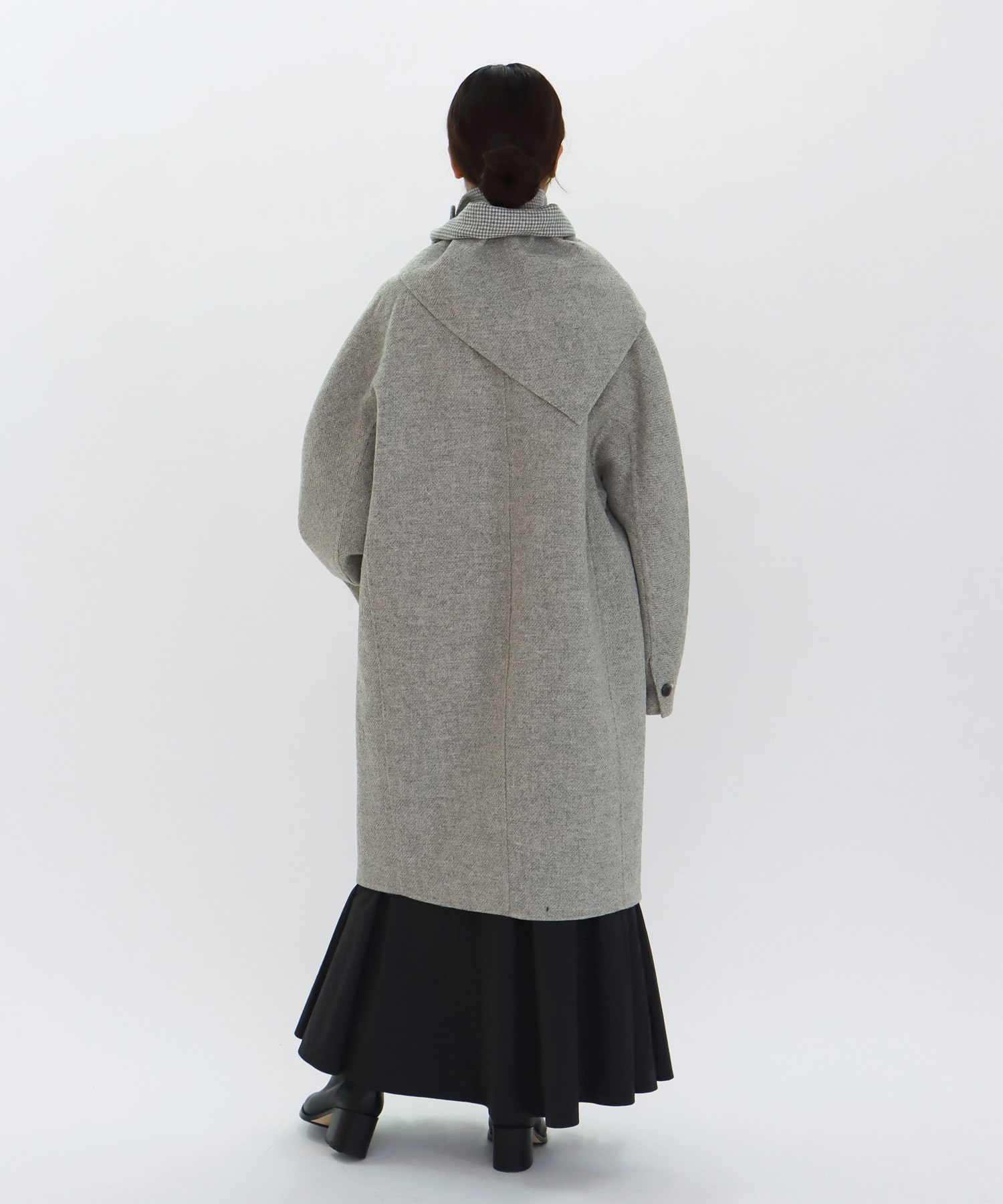 【VENIT/ヴェニット】REVERSIBLE CHECK COAT