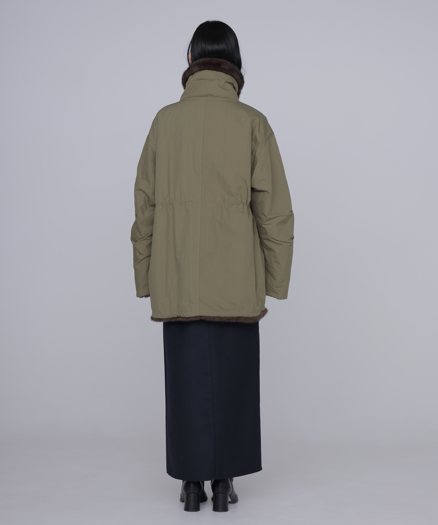 【venit/ヴェニット】REVERSIBLE FUR COAT